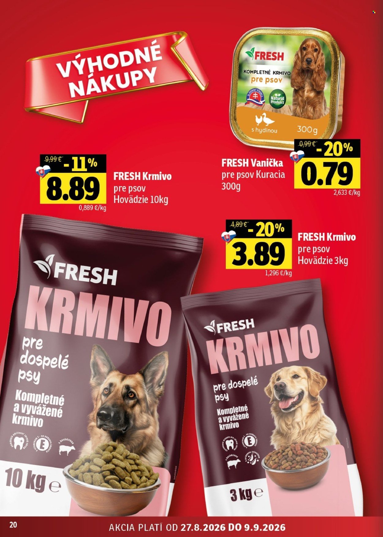 FRESH leták - Stredné a západné Slovensko