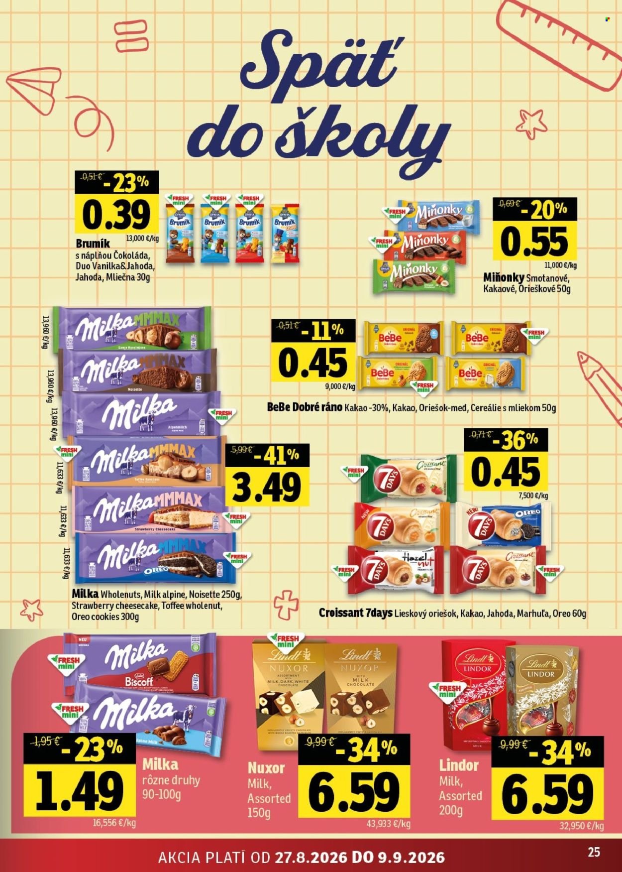FRESH leták - Stredné a západné Slovensko