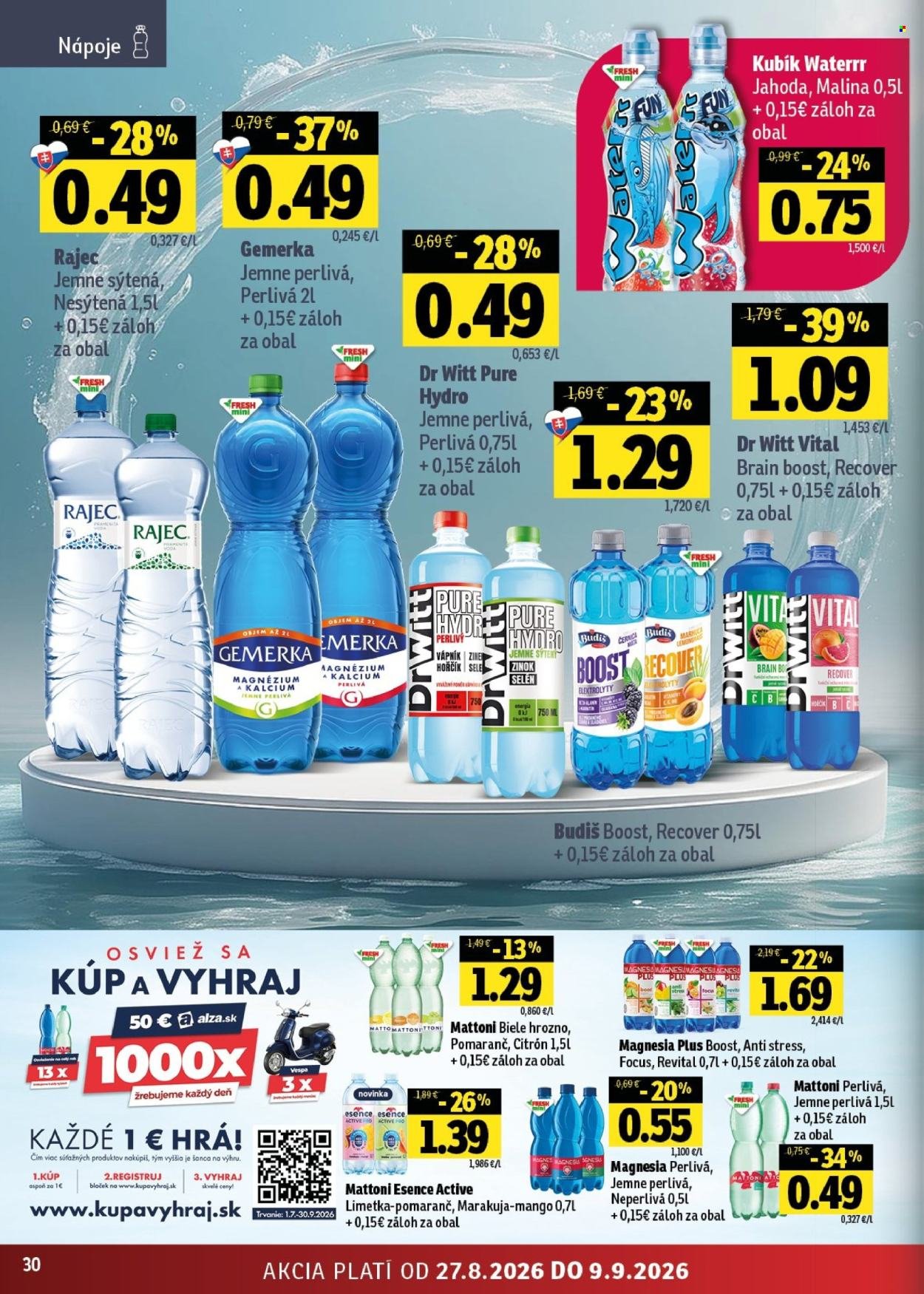 FRESH leták - Stredné a západné Slovensko