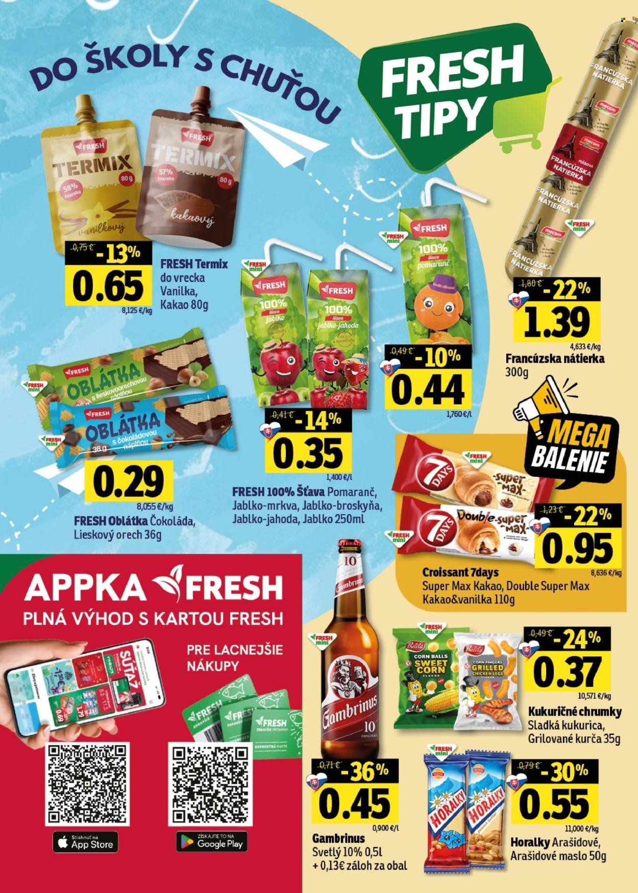 FRESH leták - Stredné a západné Slovensko