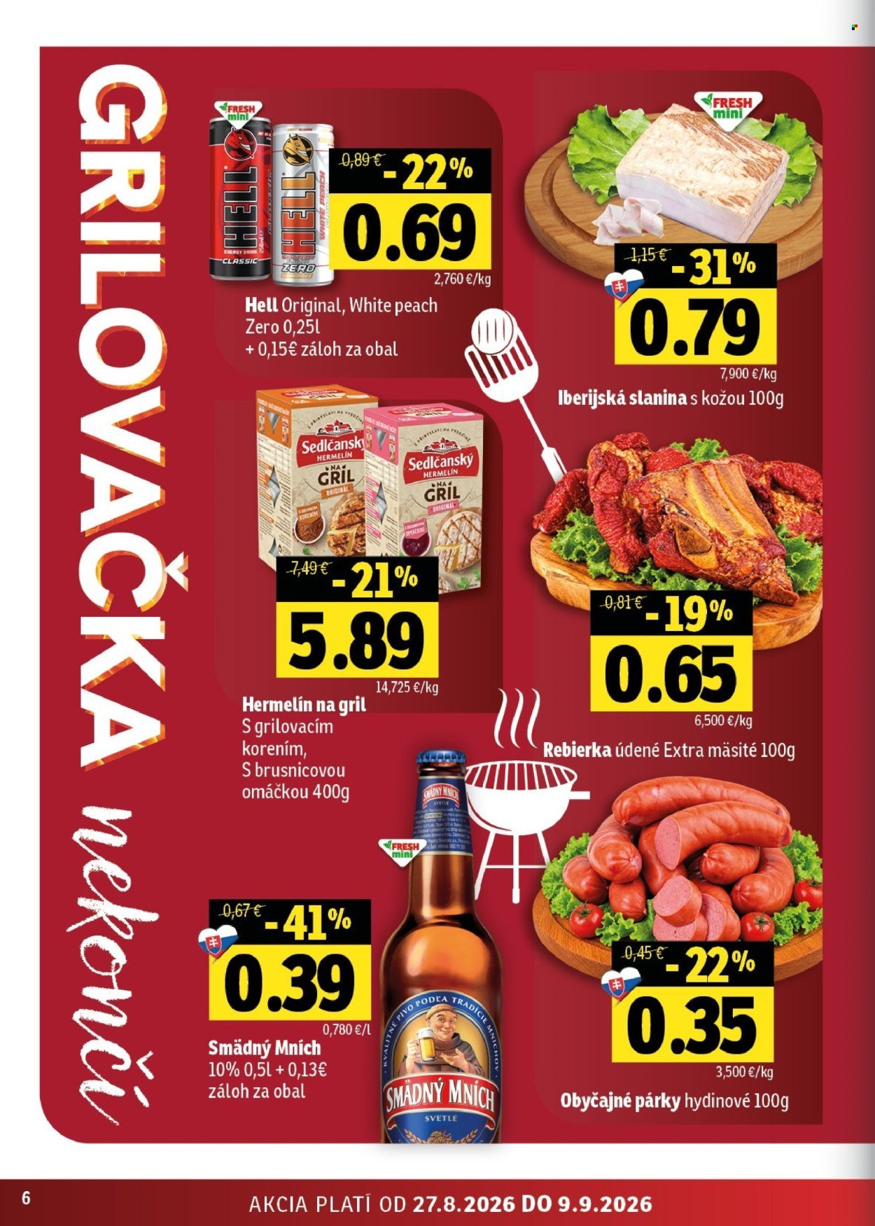 FRESH leták - Stredné a západné Slovensko