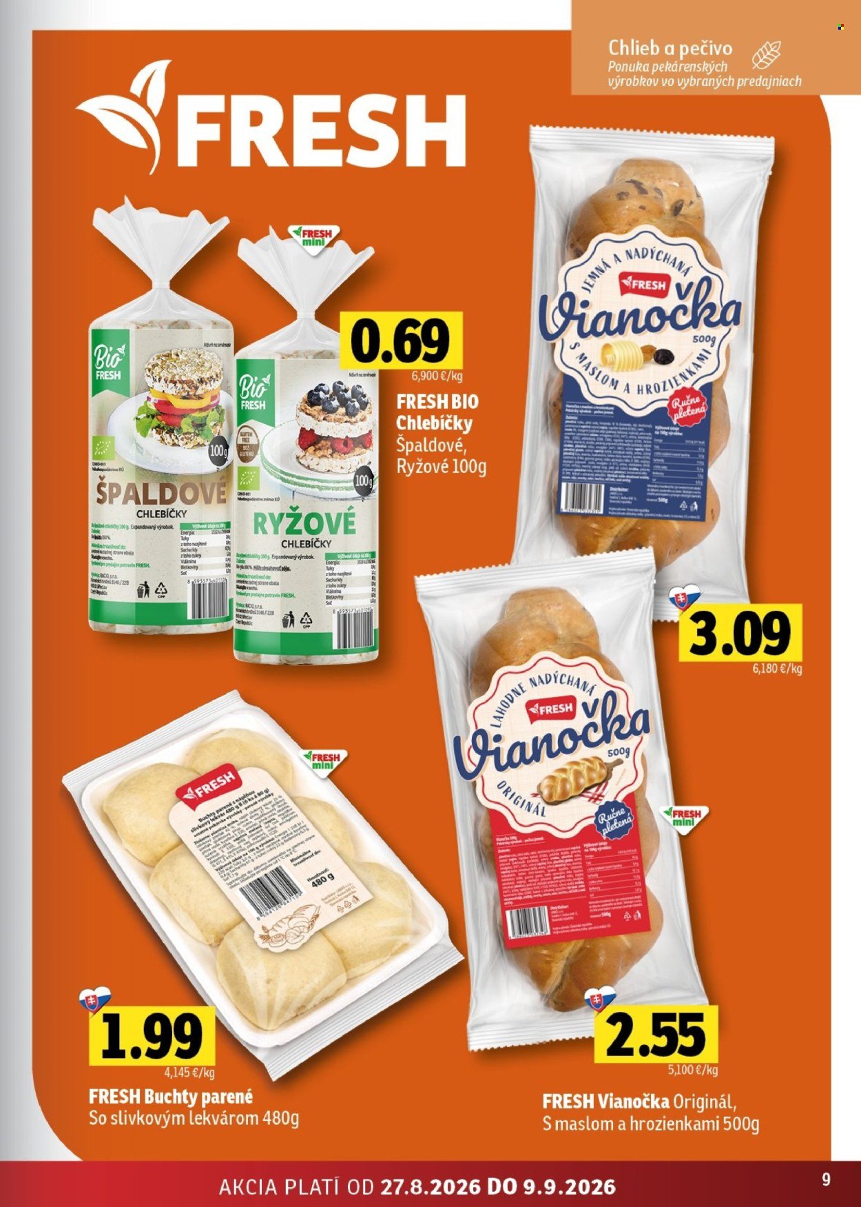 FRESH leták - Stredné a západné Slovensko