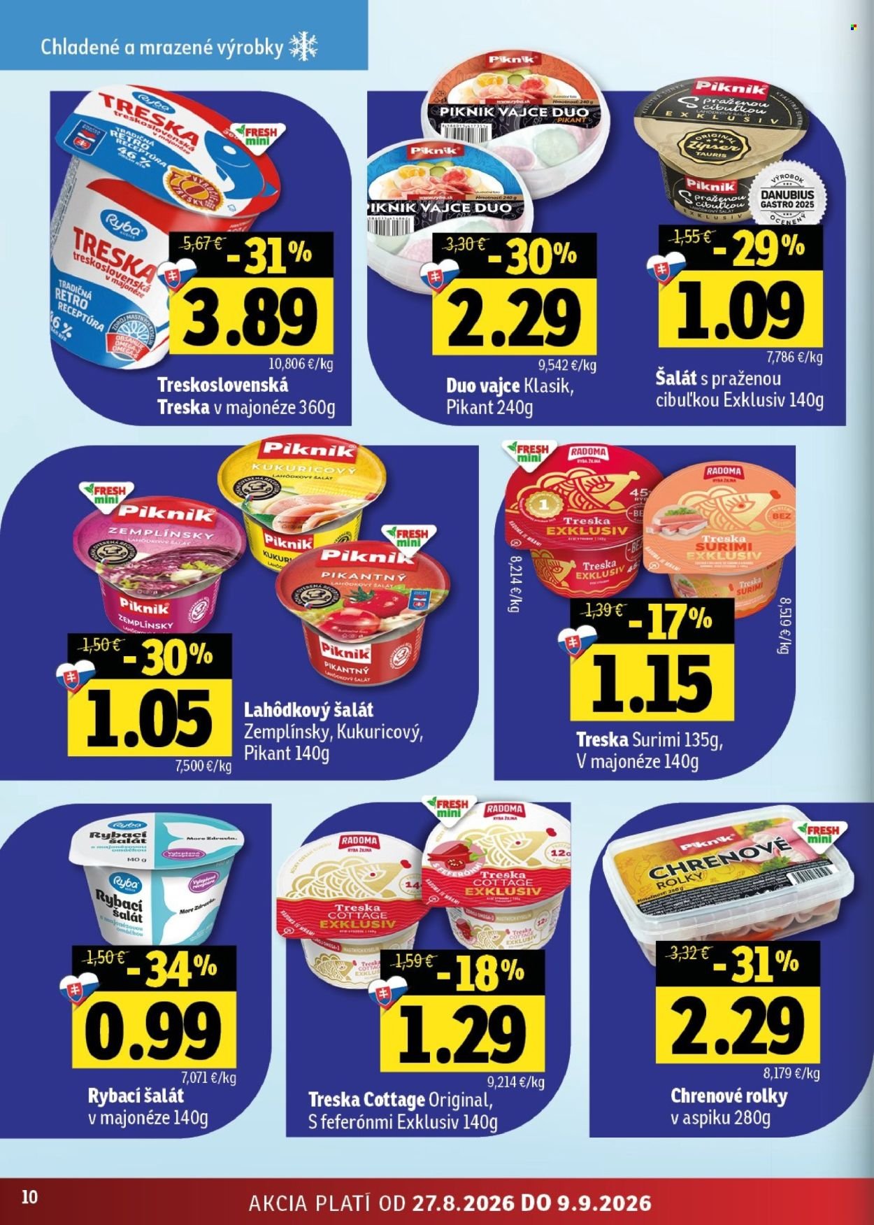 FRESH leták - Stredné a západné Slovensko