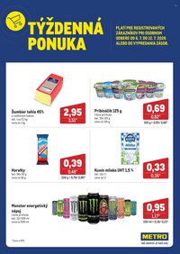 METRO leták - Týždenná ponuka
