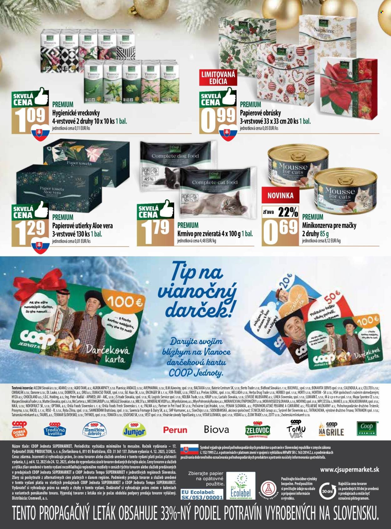 COOP JEDNOTA leták - Od štvrtka 4.12.2025 (2025-12-04 - 2025-12-24) | 4