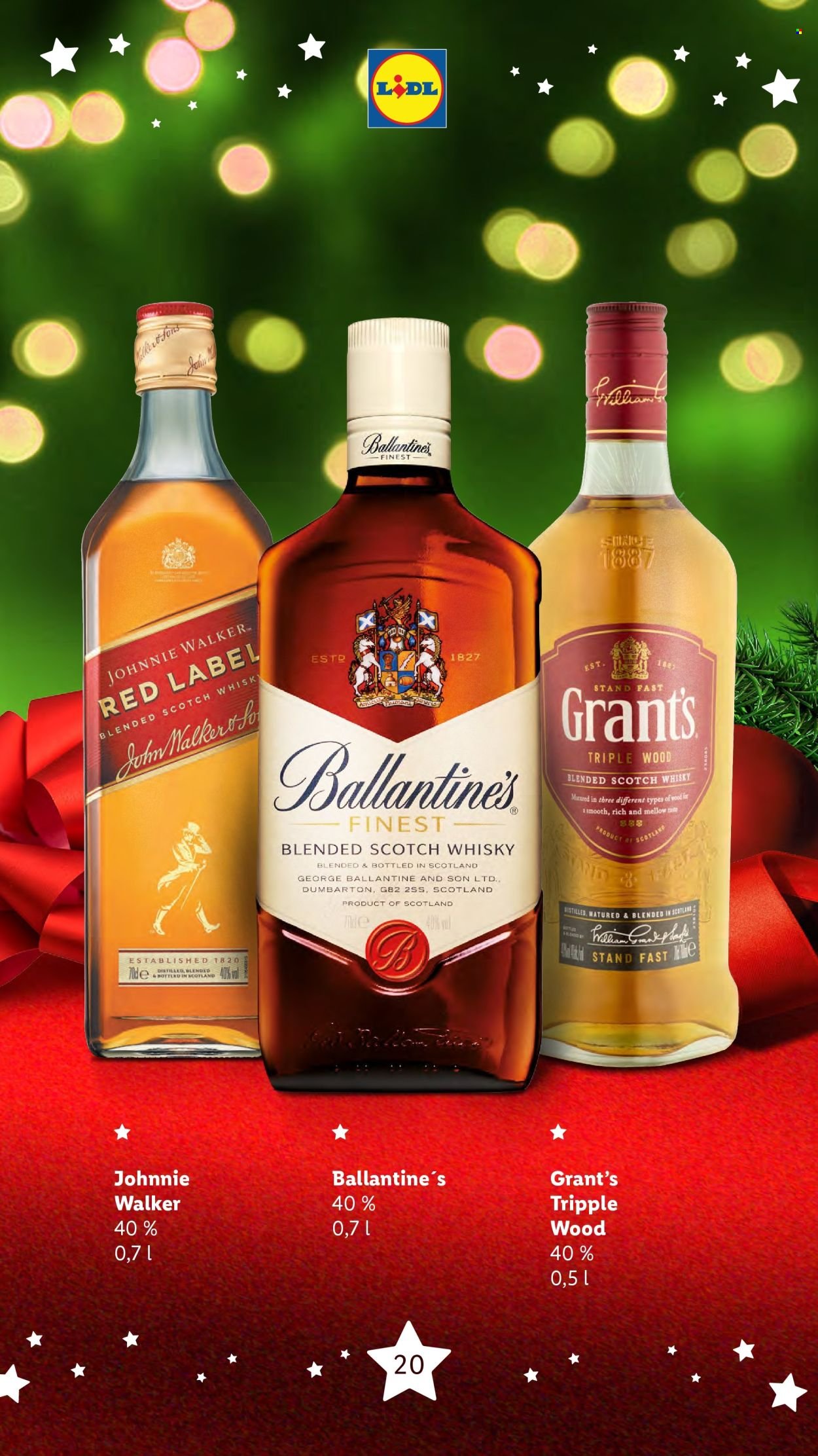 LIDL leták - Bohatá nádielka vianočného alkoholu (2025-12-01) | 20