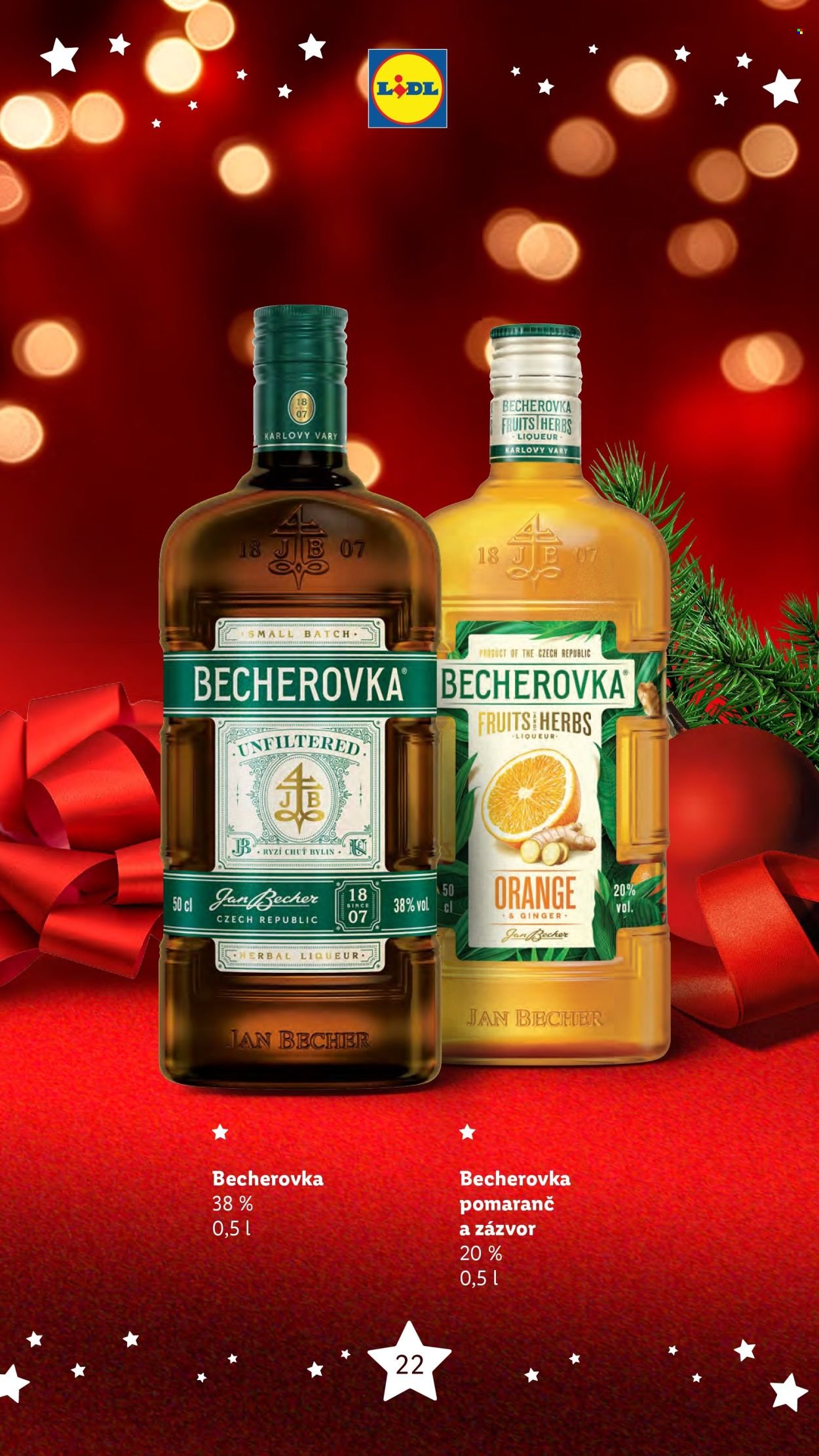 LIDL leták - Bohatá nádielka vianočného alkoholu (2025-12-01) | 22