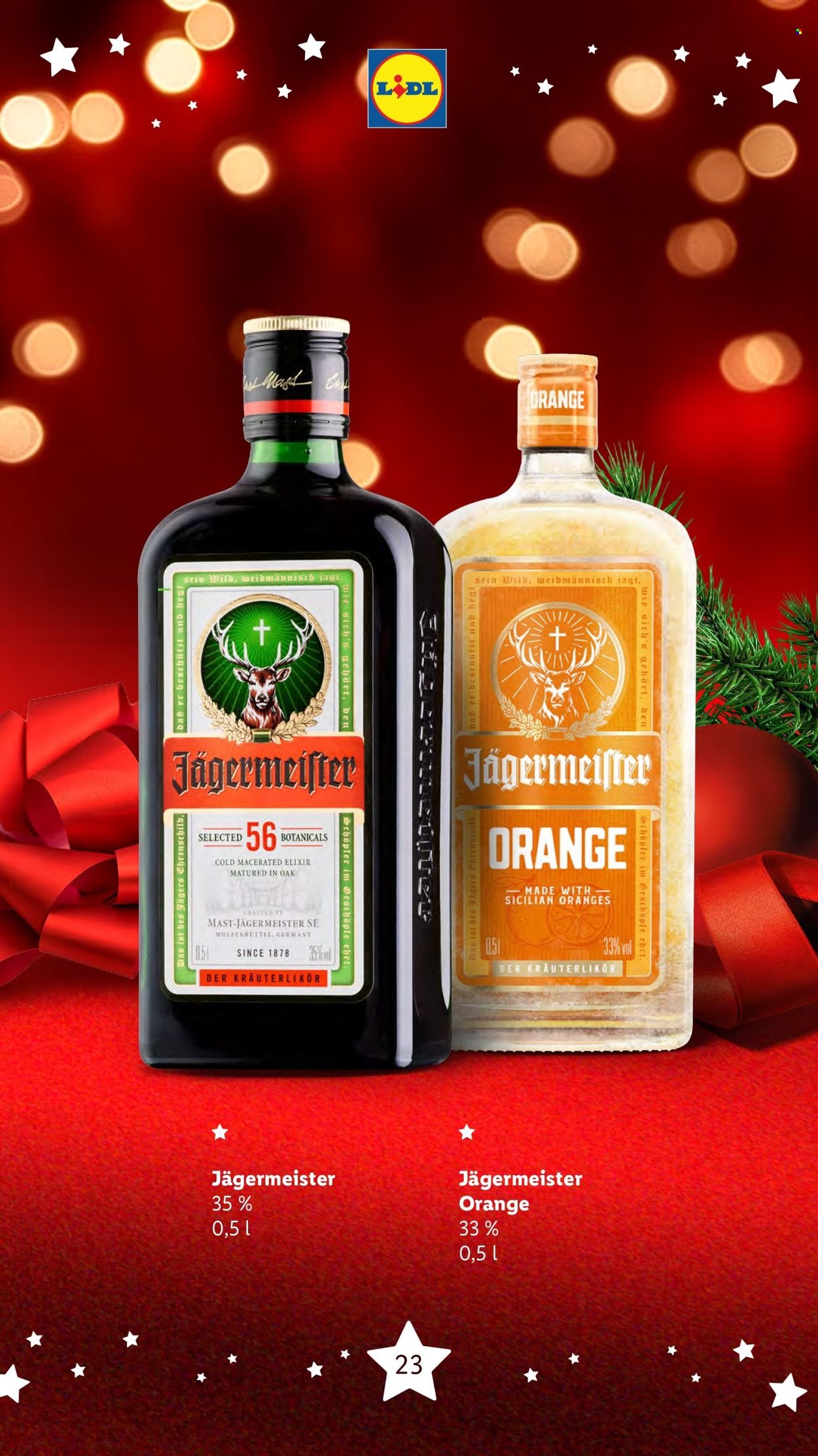 LIDL leták - Bohatá nádielka vianočného alkoholu (2025-12-01) | 23