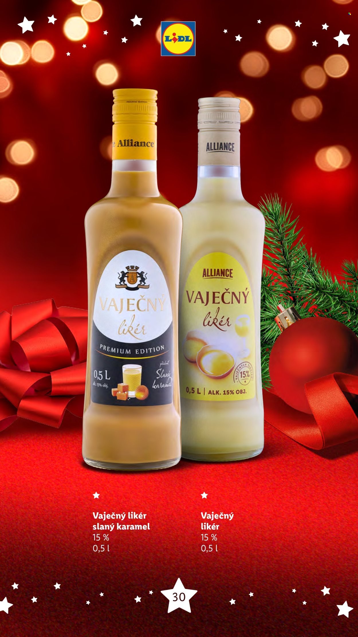 LIDL leták - Bohatá nádielka vianočného alkoholu (2025-12-01) | 30