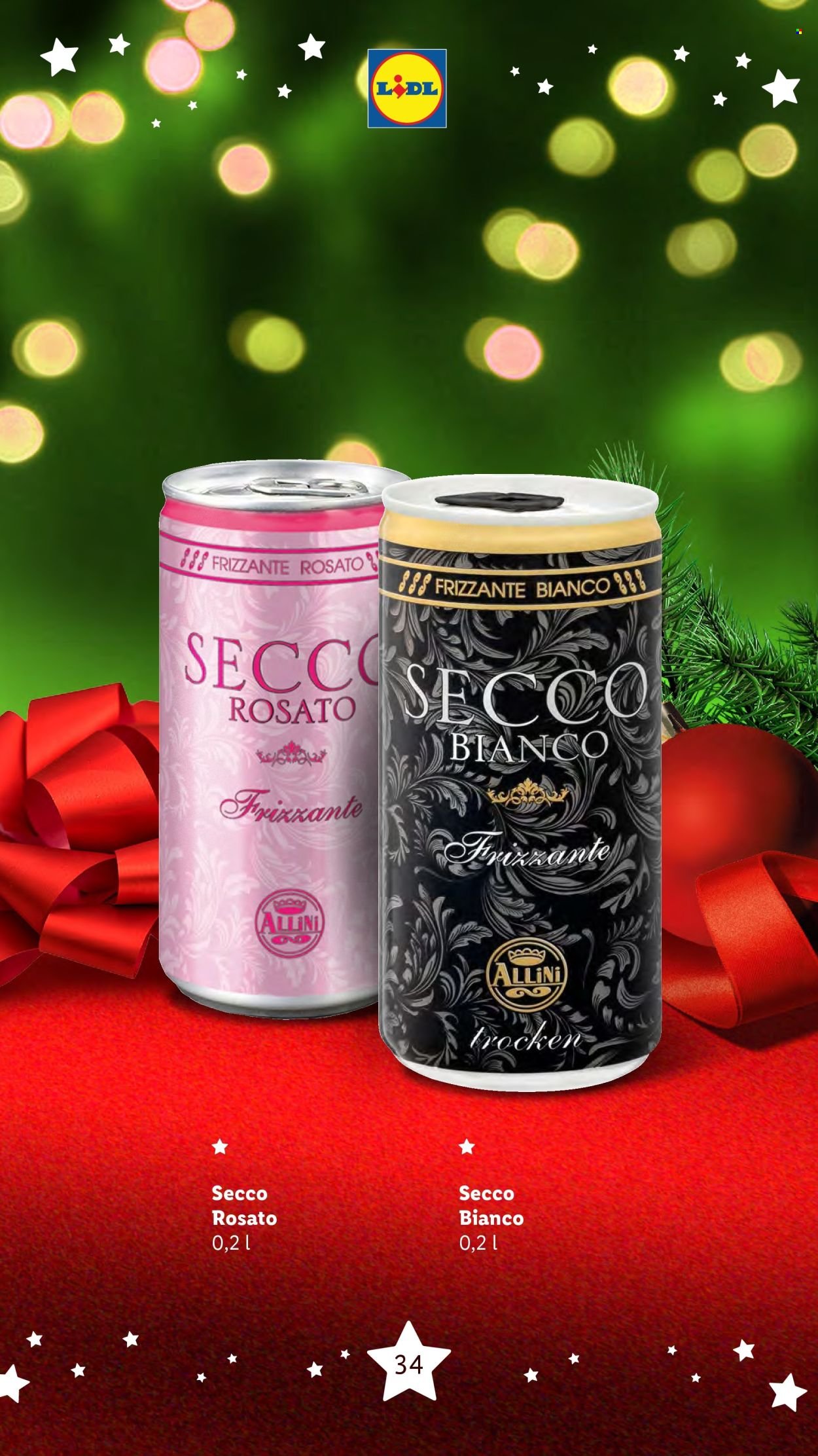 LIDL leták - Bohatá nádielka vianočného alkoholu (2025-12-01) | 34