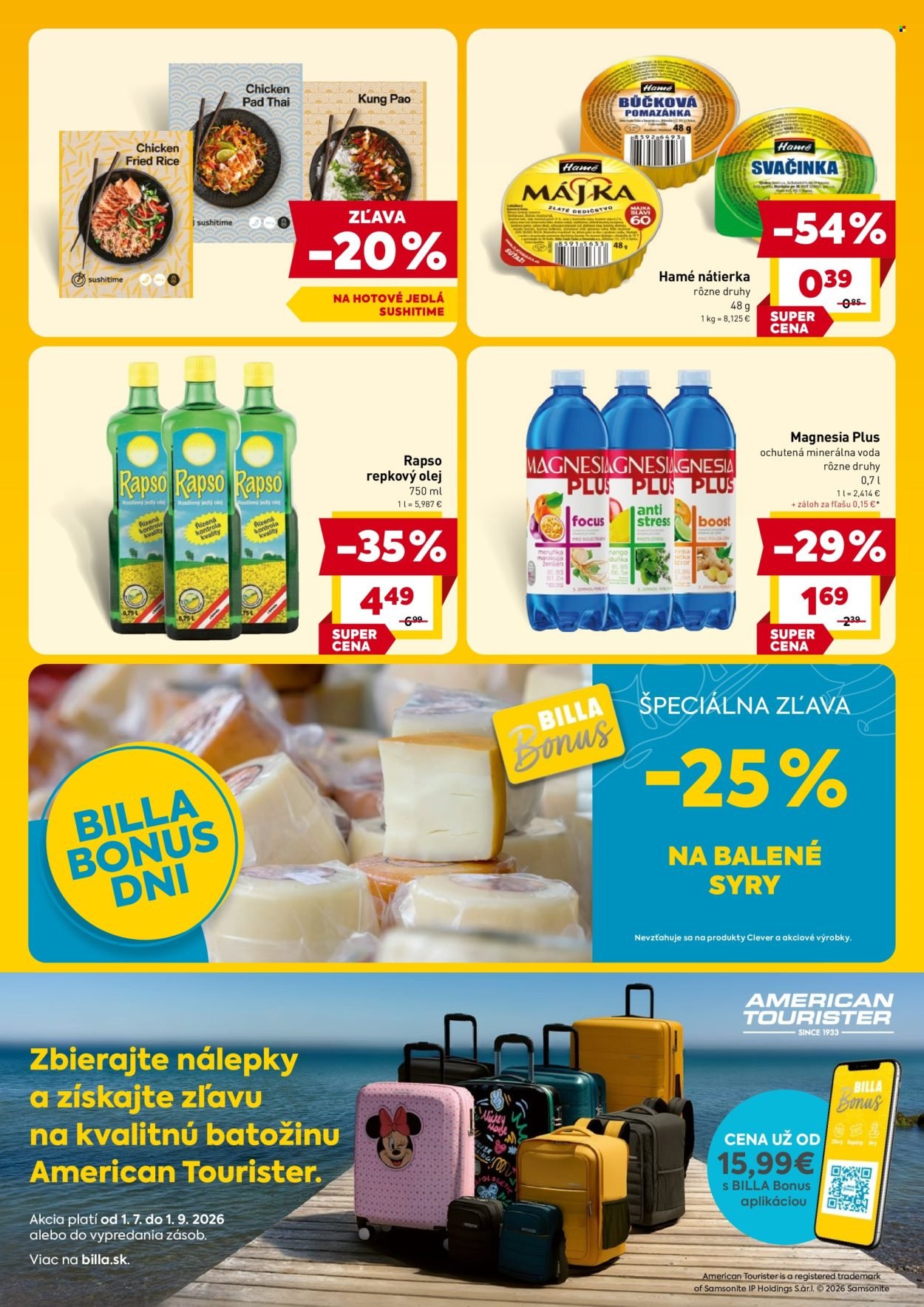 BILLA leták - Prémiové predajne