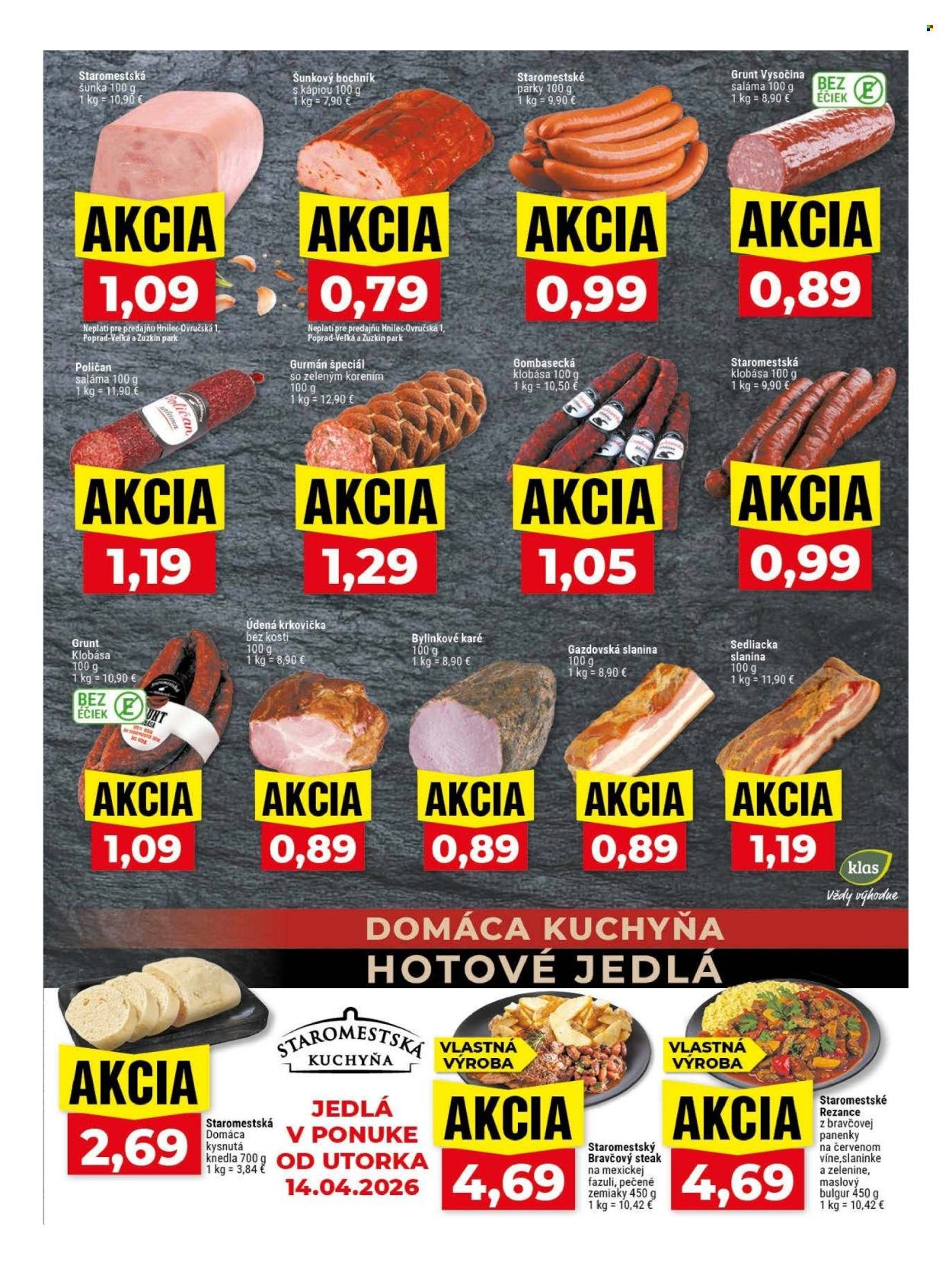 KLAS leták - Od pondelka 13.4.2026 (2026-04-13 - 2026-04-19) | 7