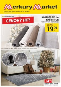MERKURY MARKET leták - CENOVÝ HIT! (2025-12-01 - 2025-12-31)