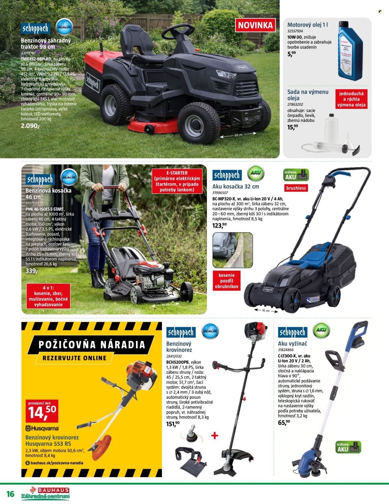 BAUHAUS leták - Záhradné centrum (2026-04-20 - 2026-05-17) | 16