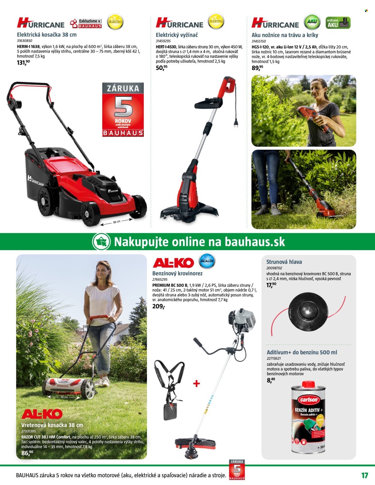 BAUHAUS leták - Záhradné centrum (2026-04-20 - 2026-05-17) | 17