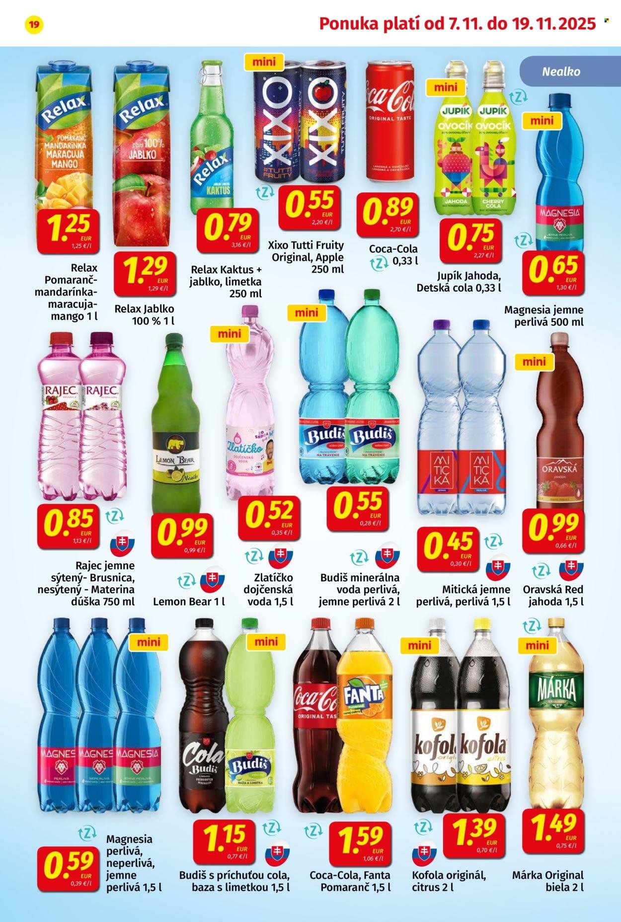 POTRAVINY KORUNA leták - Od piatka 7.11.2025 (2025-11-07 - 2025-11-19) | 19