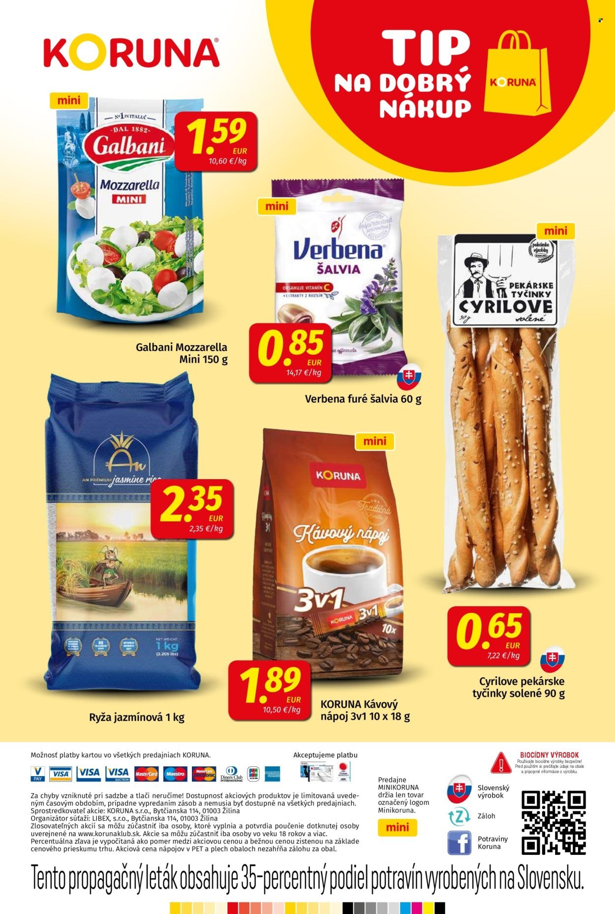 POTRAVINY KORUNA leták - Od piatka 7.11.2025 (2025-11-07 - 2025-11-19) | 24