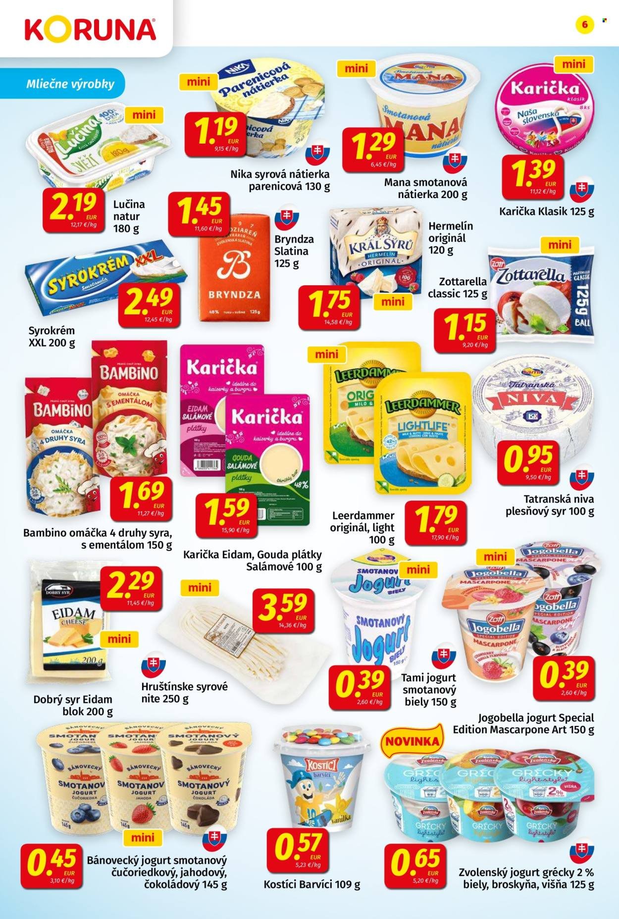 POTRAVINY KORUNA leták - Od piatka 7.11.2025 (2025-11-07 - 2025-11-19) | 6