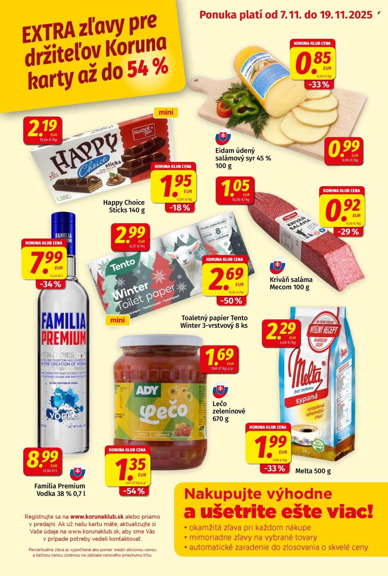 POTRAVINY KORUNA leták - Od piatka 7.11.2025 (2025-11-07 - 2025-11-19) | 9