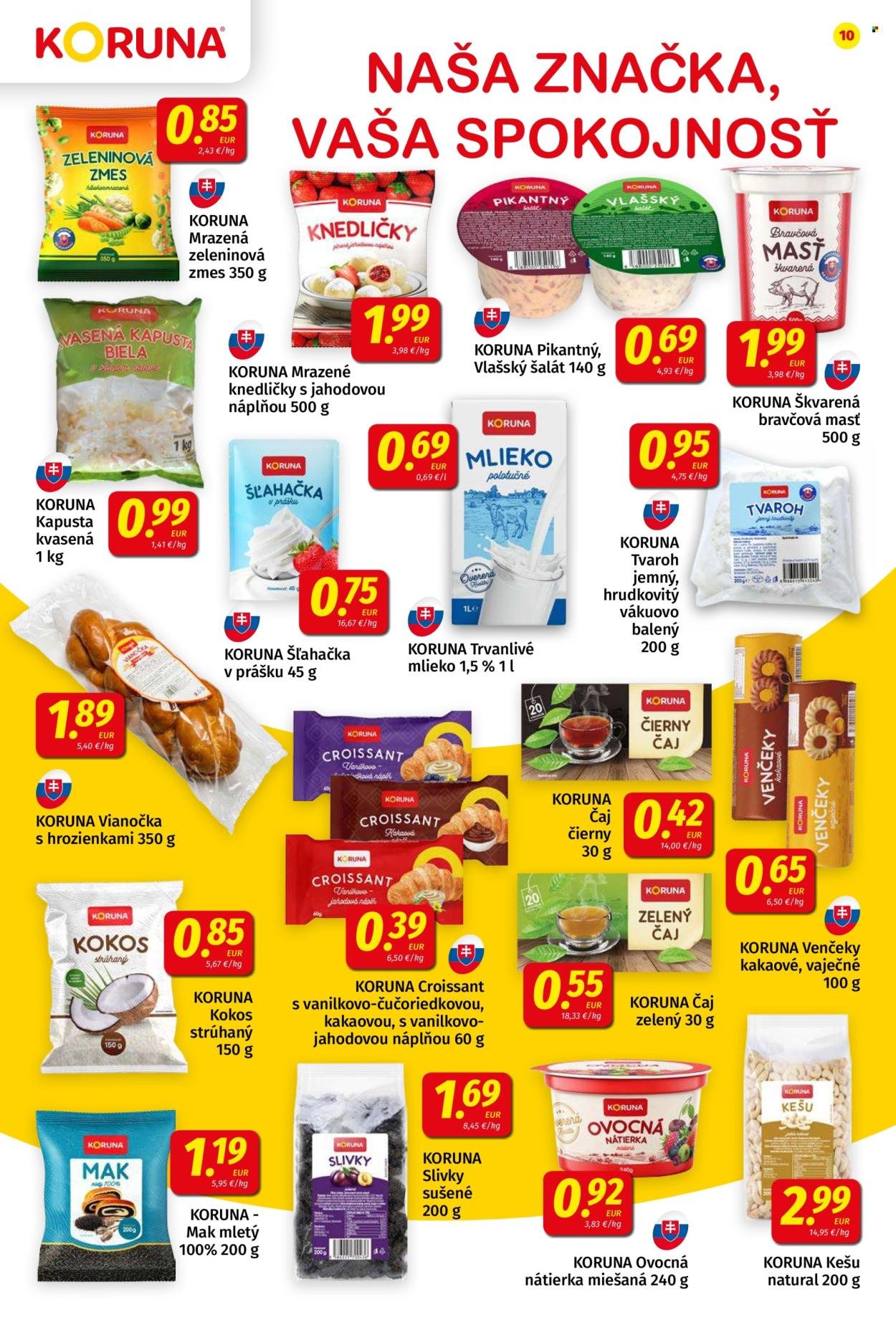 POTRAVINY KORUNA leták - Od piatka 7.11.2025 (2025-11-07 - 2025-11-19) | 10