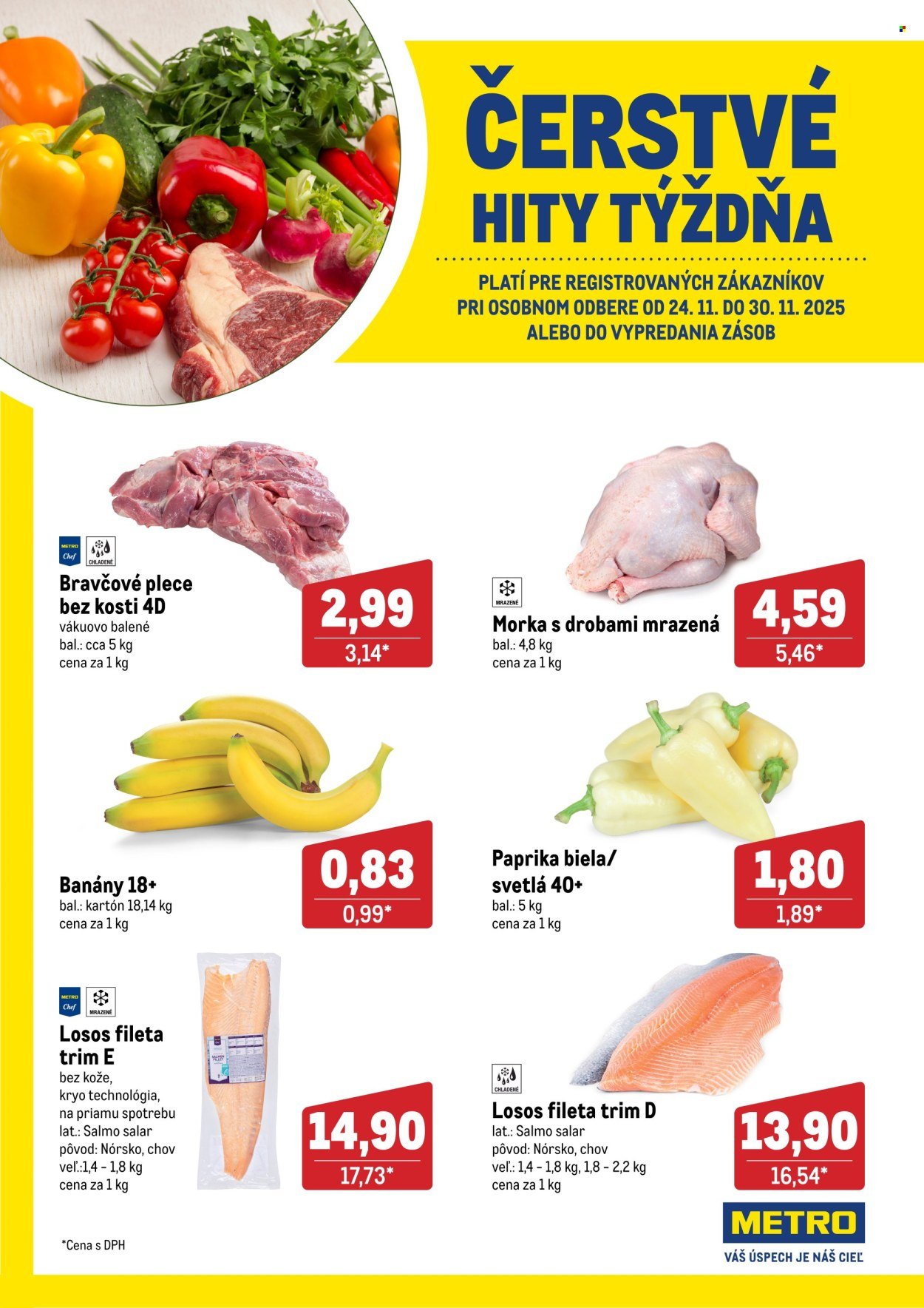 METRO leták - Čerstvé hity týždňa (2025-11-24 - 2025-11-30) | 1