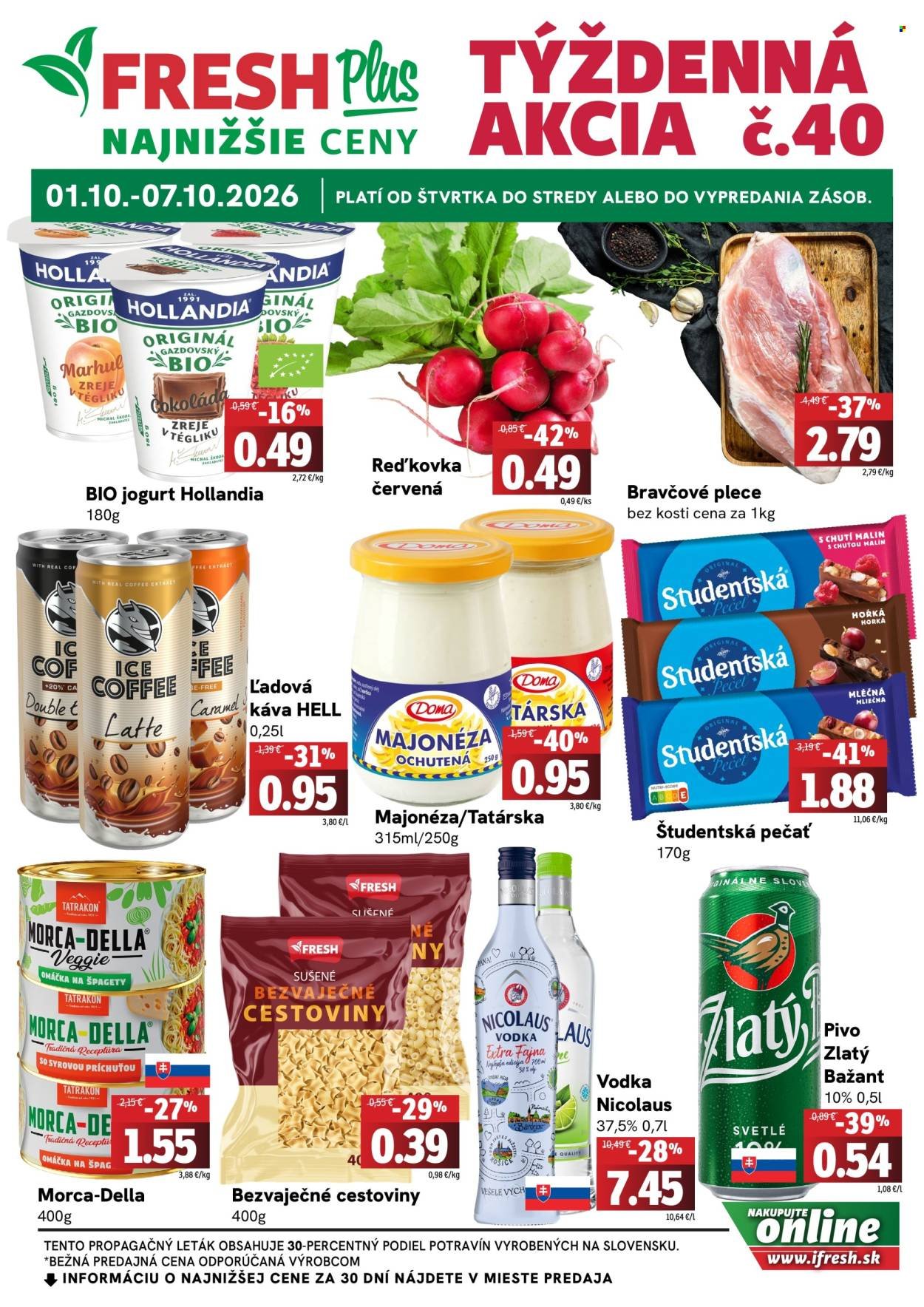 FRESH leták - Týždenná akcia