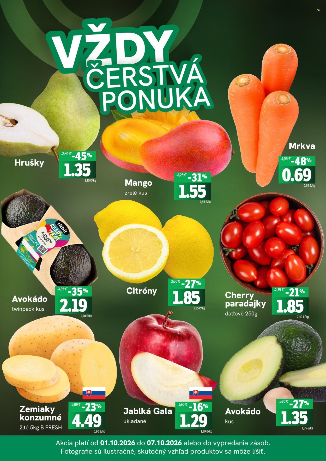 FRESH leták - Týždenná akcia