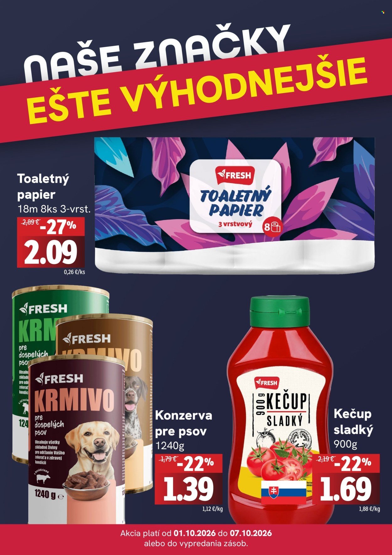 FRESH leták - Týždenná akcia