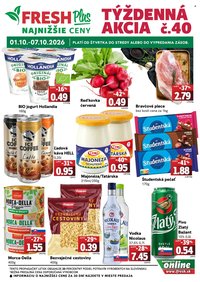 FRESH leták - Týždenná akcia