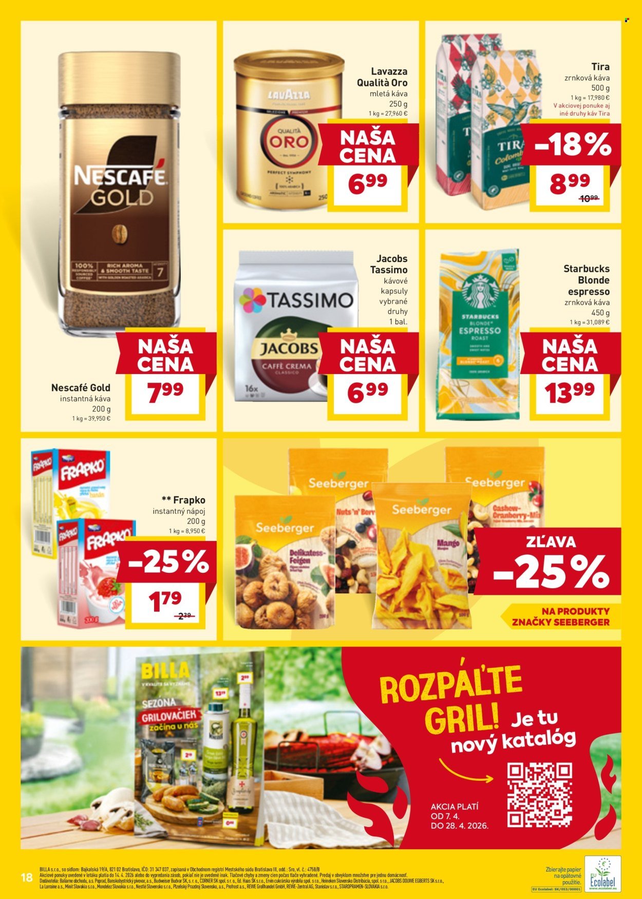 BILLA leták - Od utorka 7.4.2026 (2026-04-07 - 2026-04-14) | 20