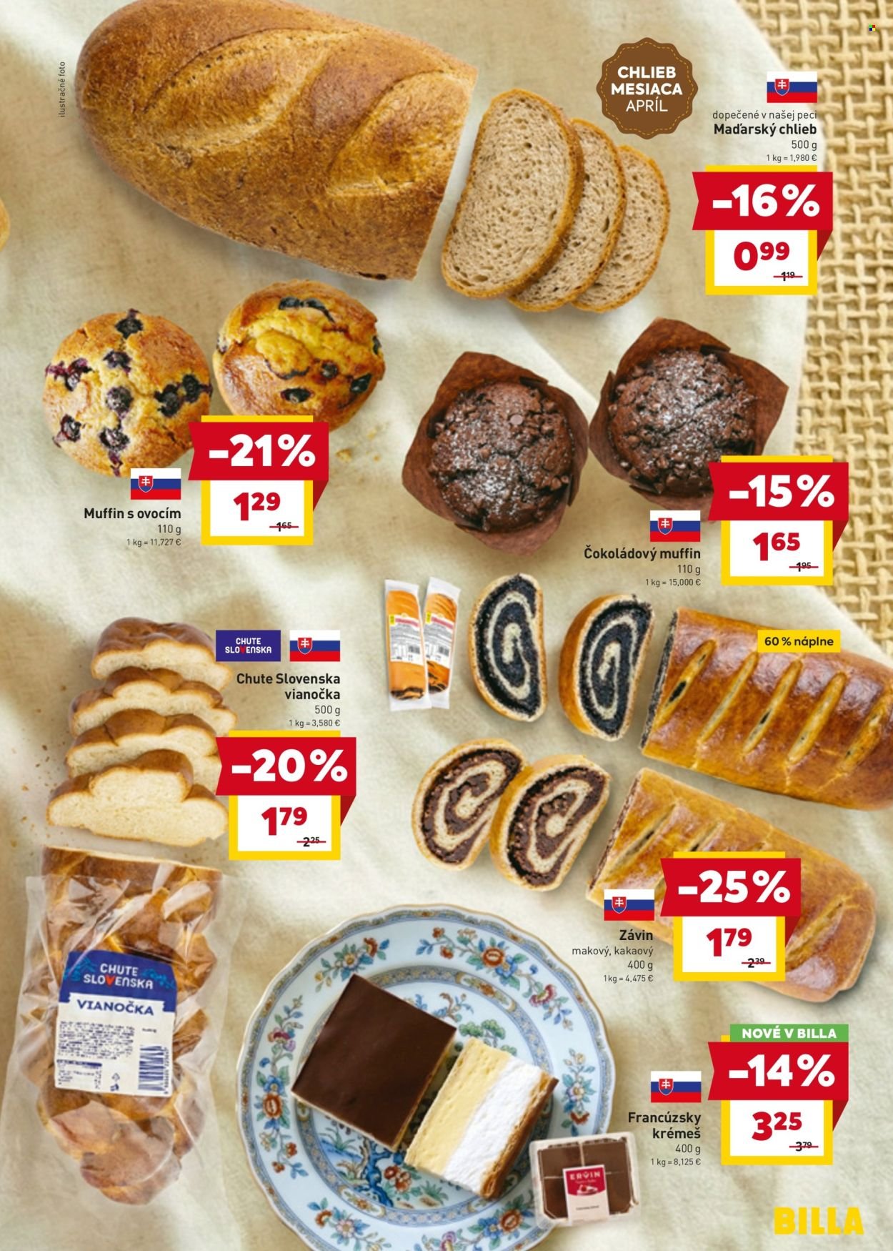 BILLA leták - Od utorka 7.4.2026 (2026-04-07 - 2026-04-14) | 9