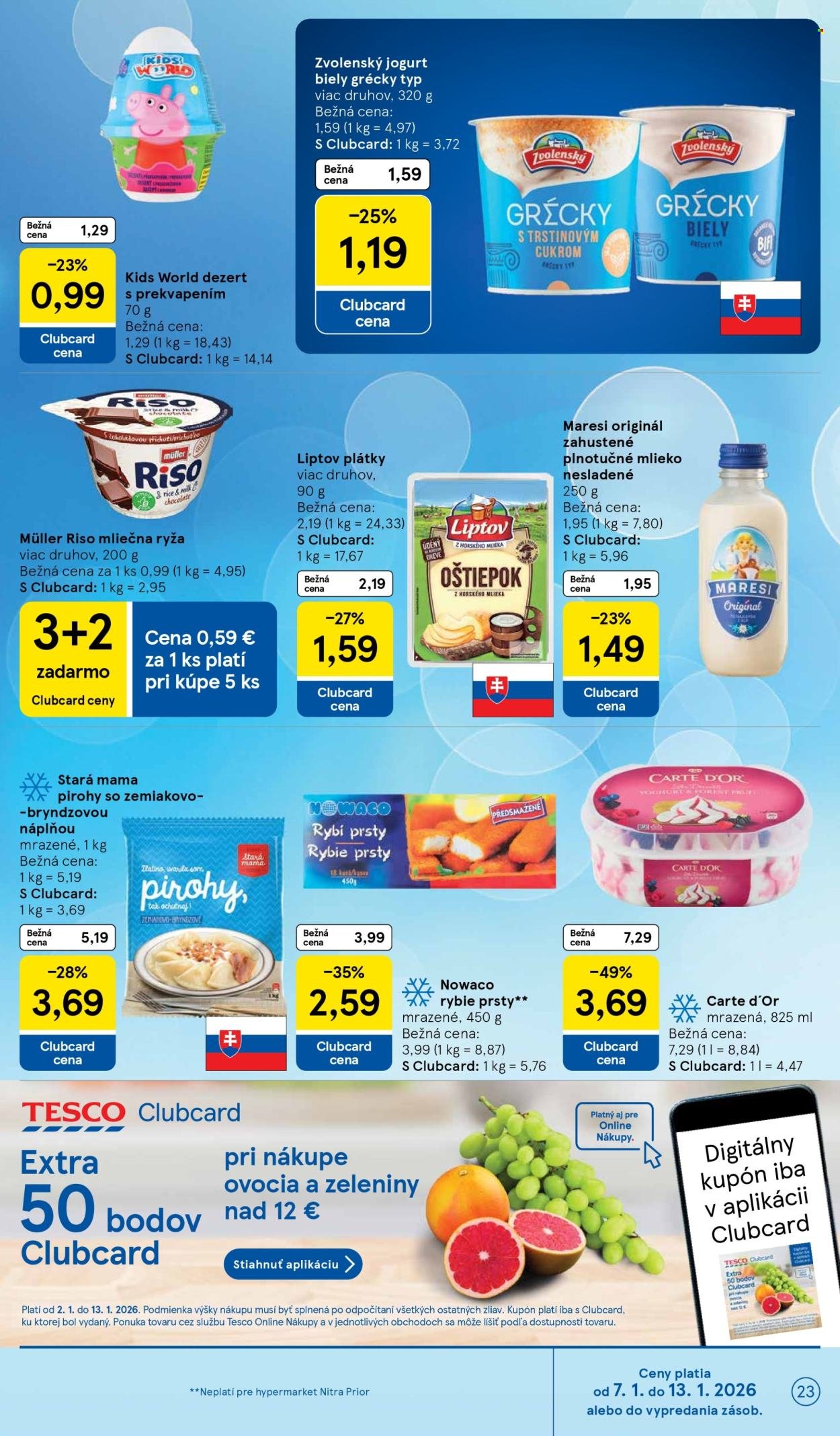TESCO leták - Od stredy 7.1.2026 (2026-01-07 - 2026-01-13) | 23