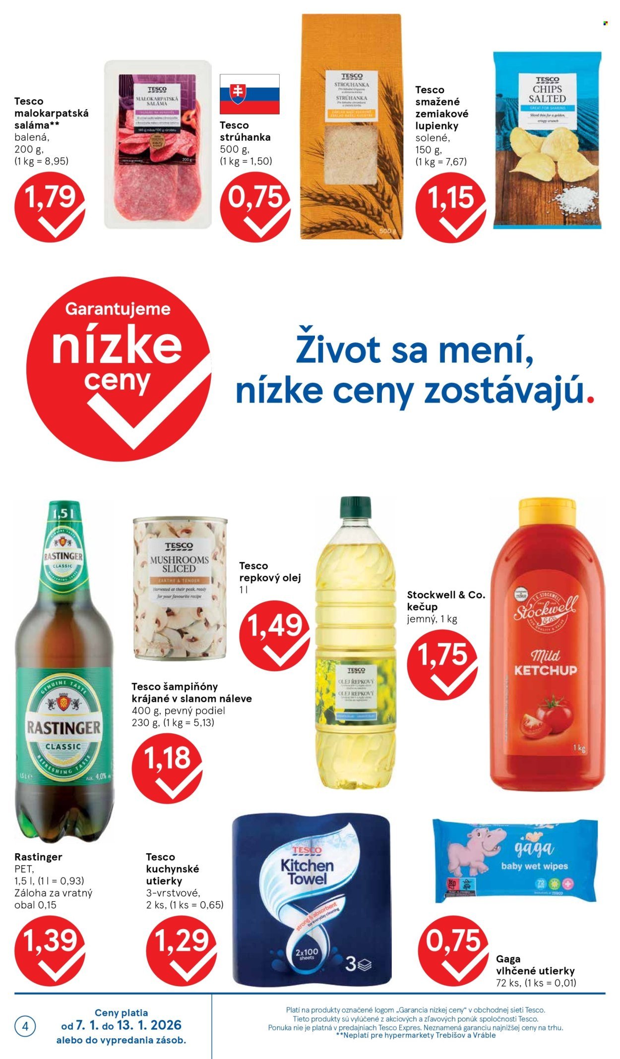 TESCO leták - Od stredy 7.1.2026 (2026-01-07 - 2026-01-13) | 4
