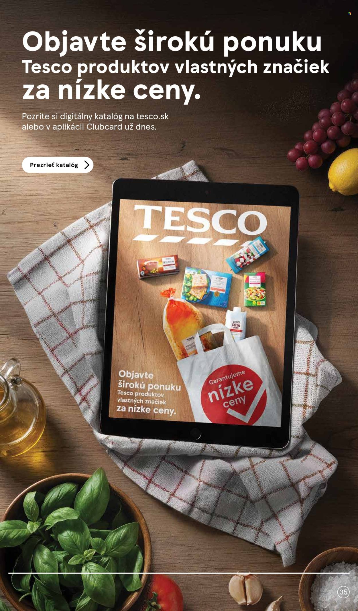 TESCO leták - Od stredy 7.1.2026 (2026-01-07 - 2026-01-13) | 35