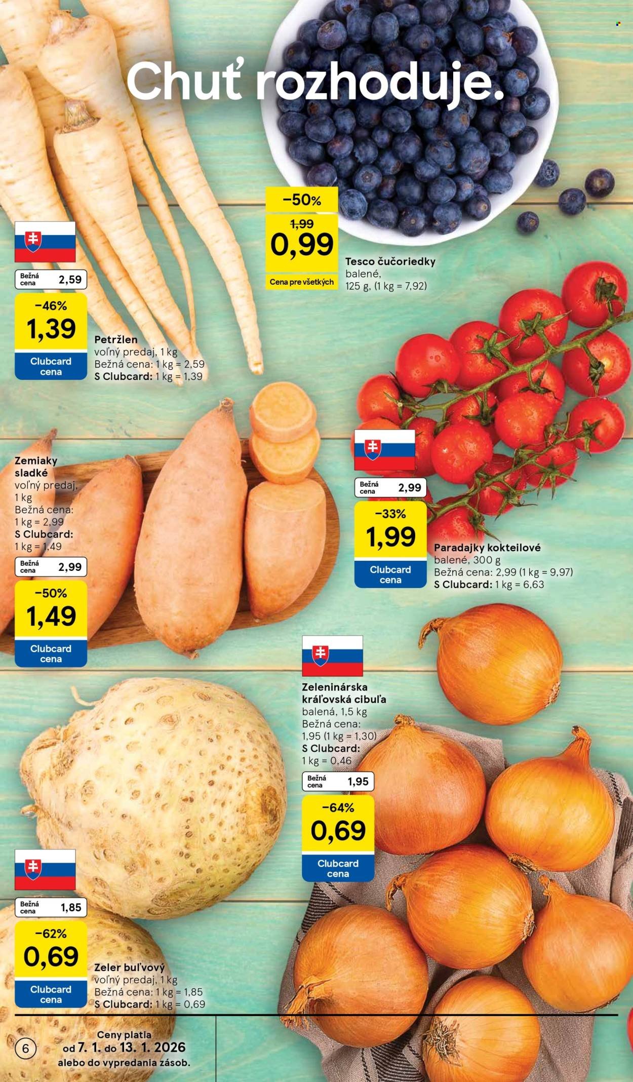 TESCO leták - Od stredy 7.1.2026 (2026-01-07 - 2026-01-13) | 6