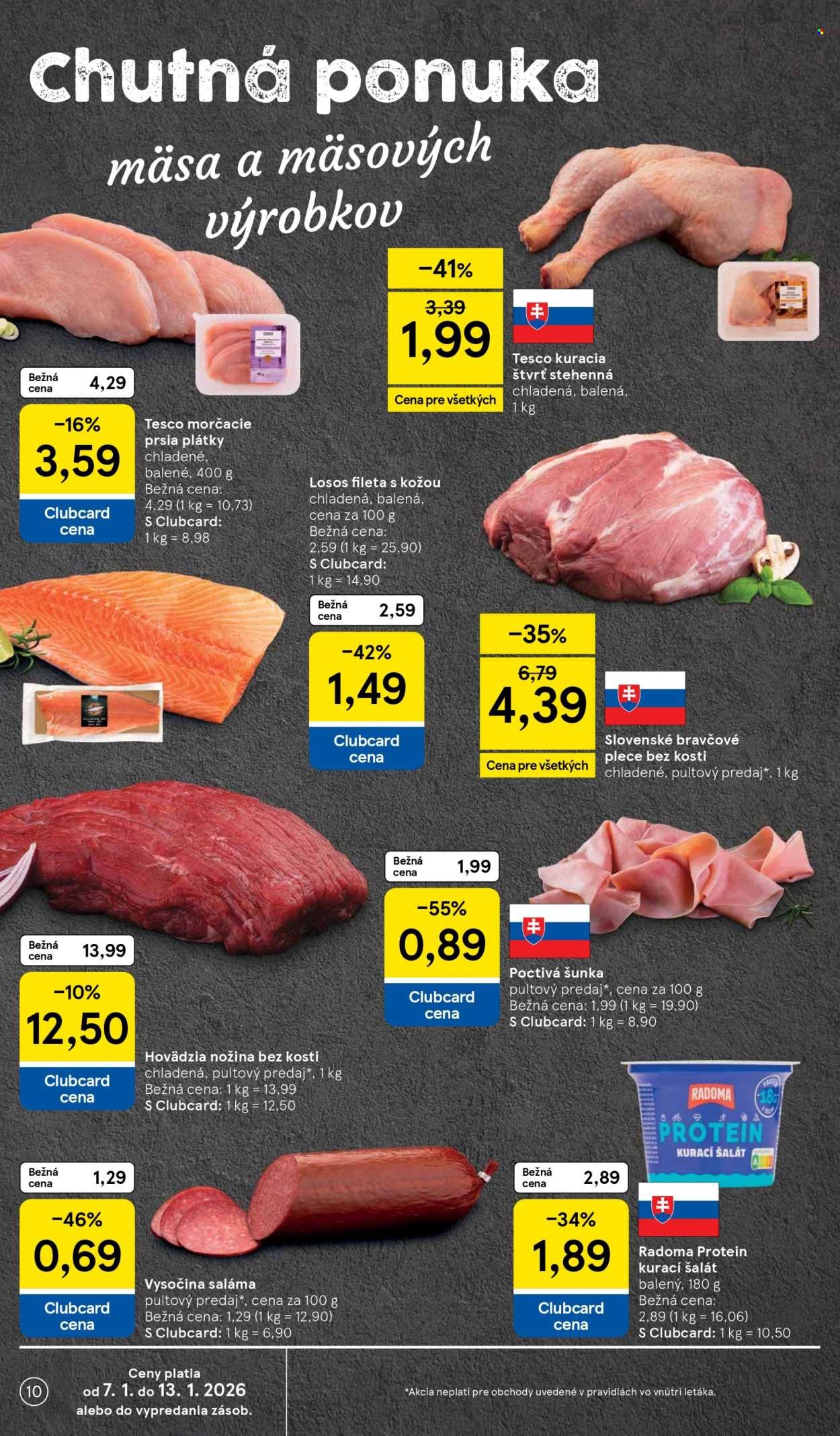 TESCO leták - Od stredy 7.1.2026 (2026-01-07 - 2026-01-13) | 10