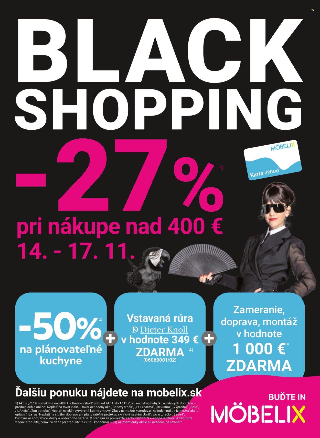 MÖBELIX leták - BLACK SHOPPING (2025-11-10 - 2025-11-23) | 1