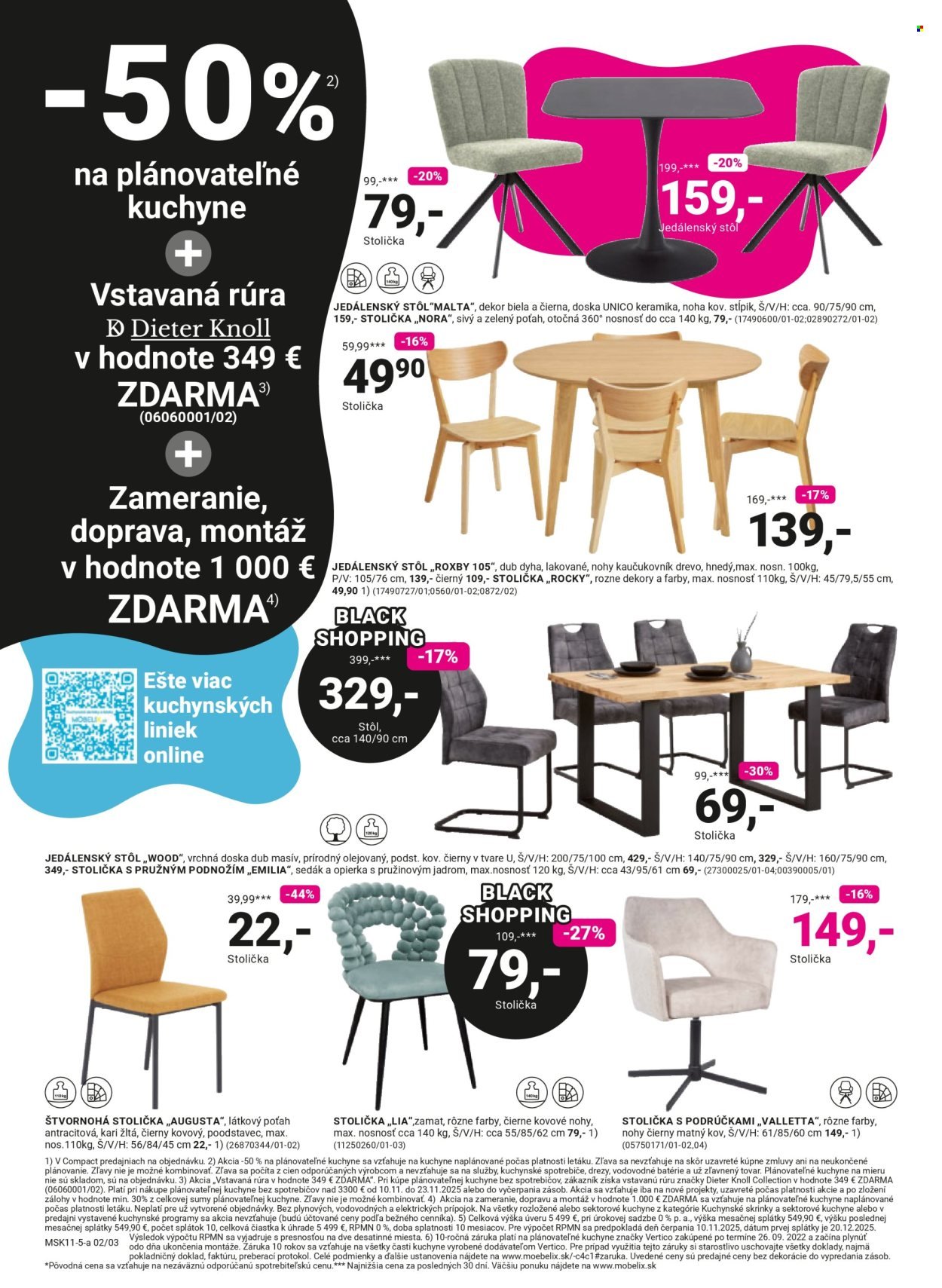 MÖBELIX leták - BLACK SHOPPING (2025-11-10 - 2025-11-23) | 2