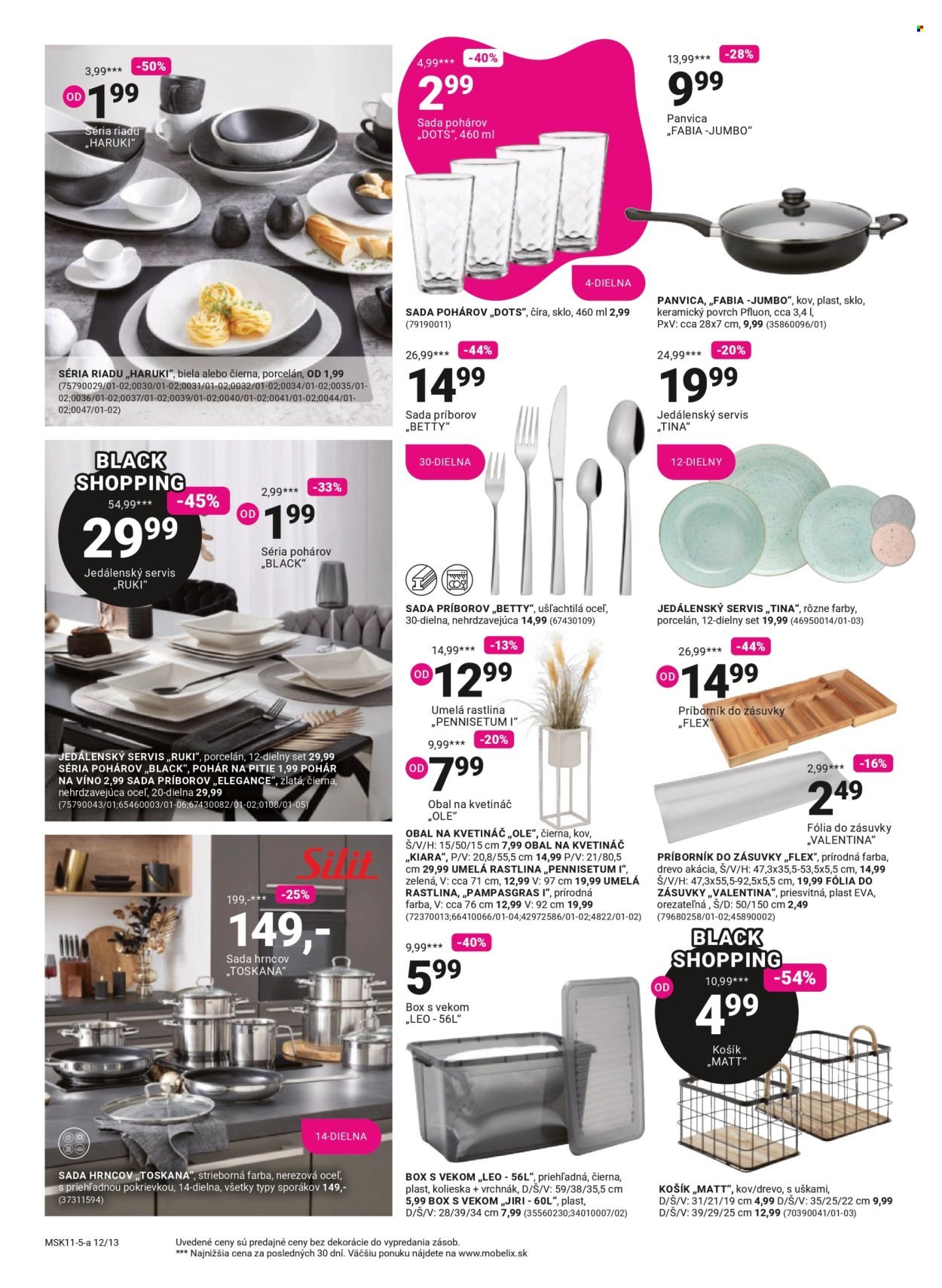 MÖBELIX leták - BLACK SHOPPING (2025-11-10 - 2025-11-23) | 12