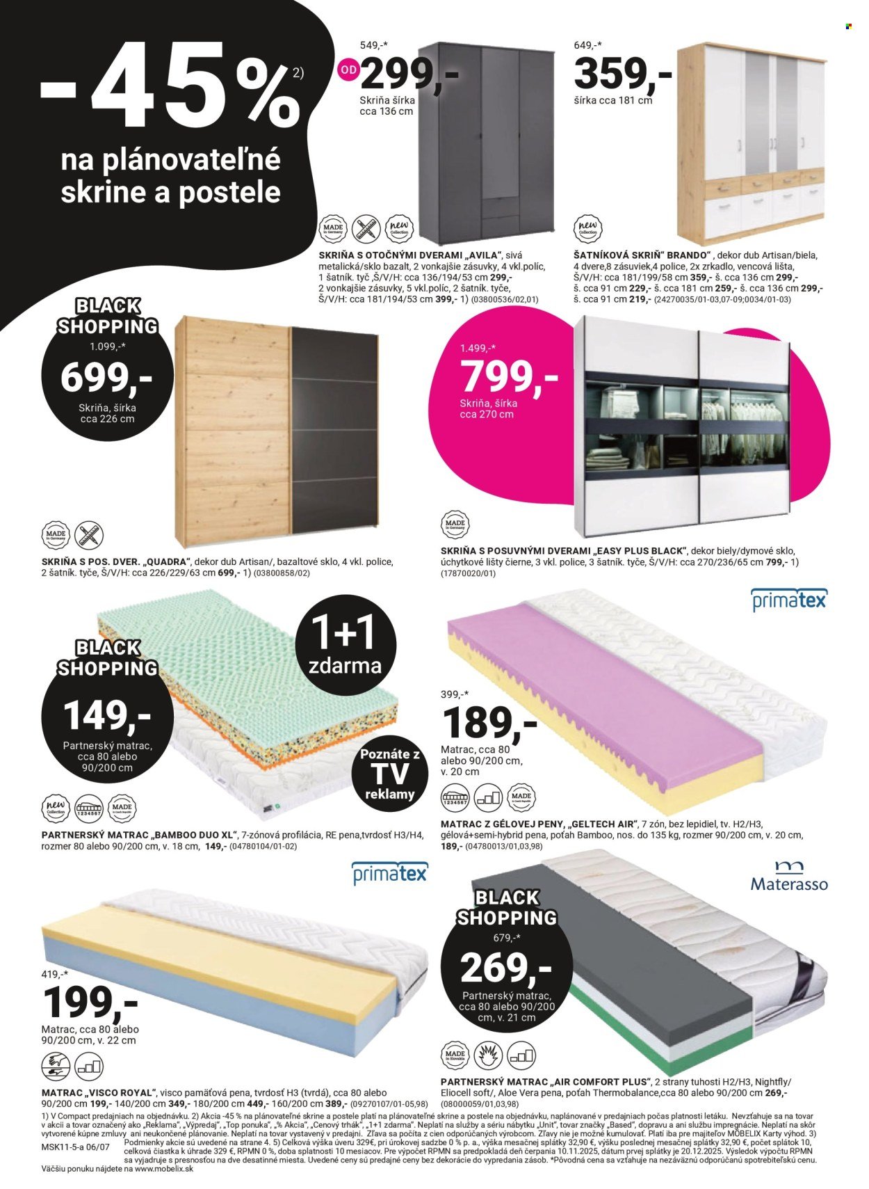 MÖBELIX leták - BLACK SHOPPING (2025-11-10 - 2025-11-23) | 6