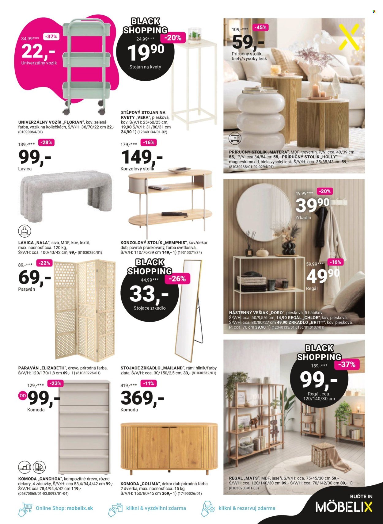 MÖBELIX leták - BLACK SHOPPING (2025-11-10 - 2025-11-23) | 9