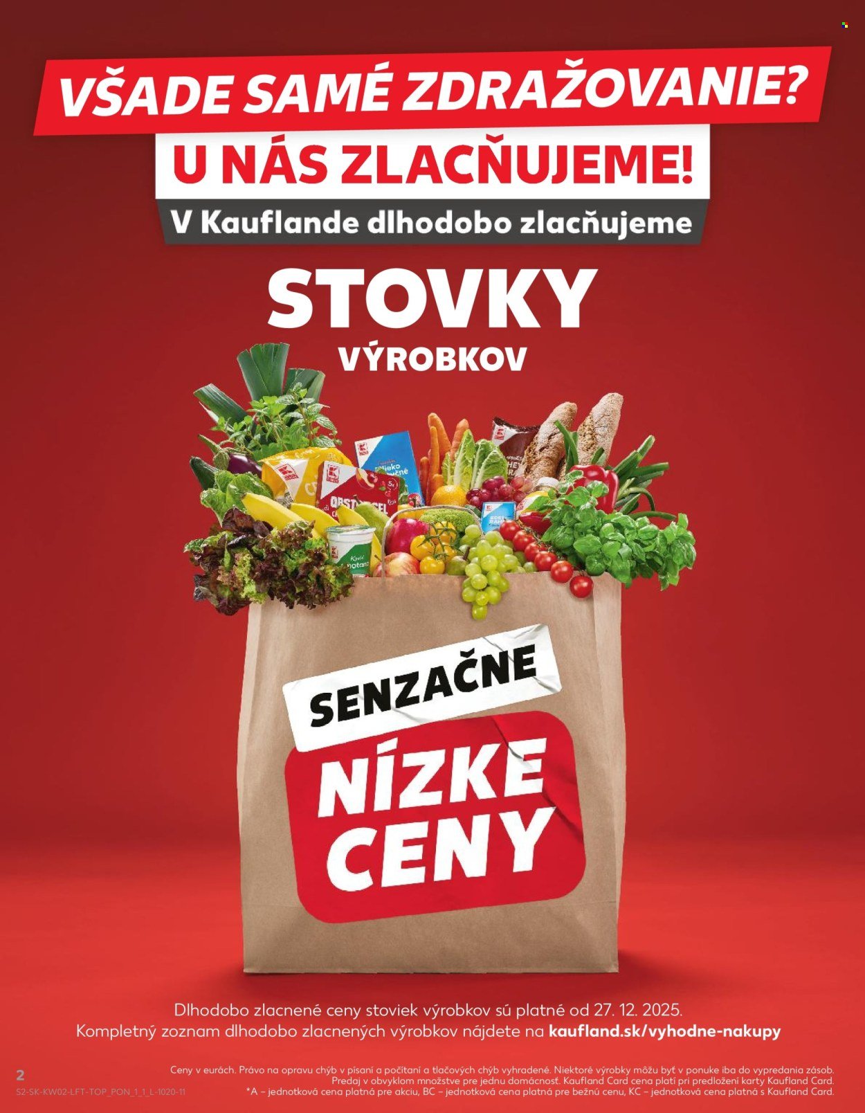 KAUFLAND leták - Od štvrtka 8.1.2026 (2026-01-08 - 2026-01-14) | 2