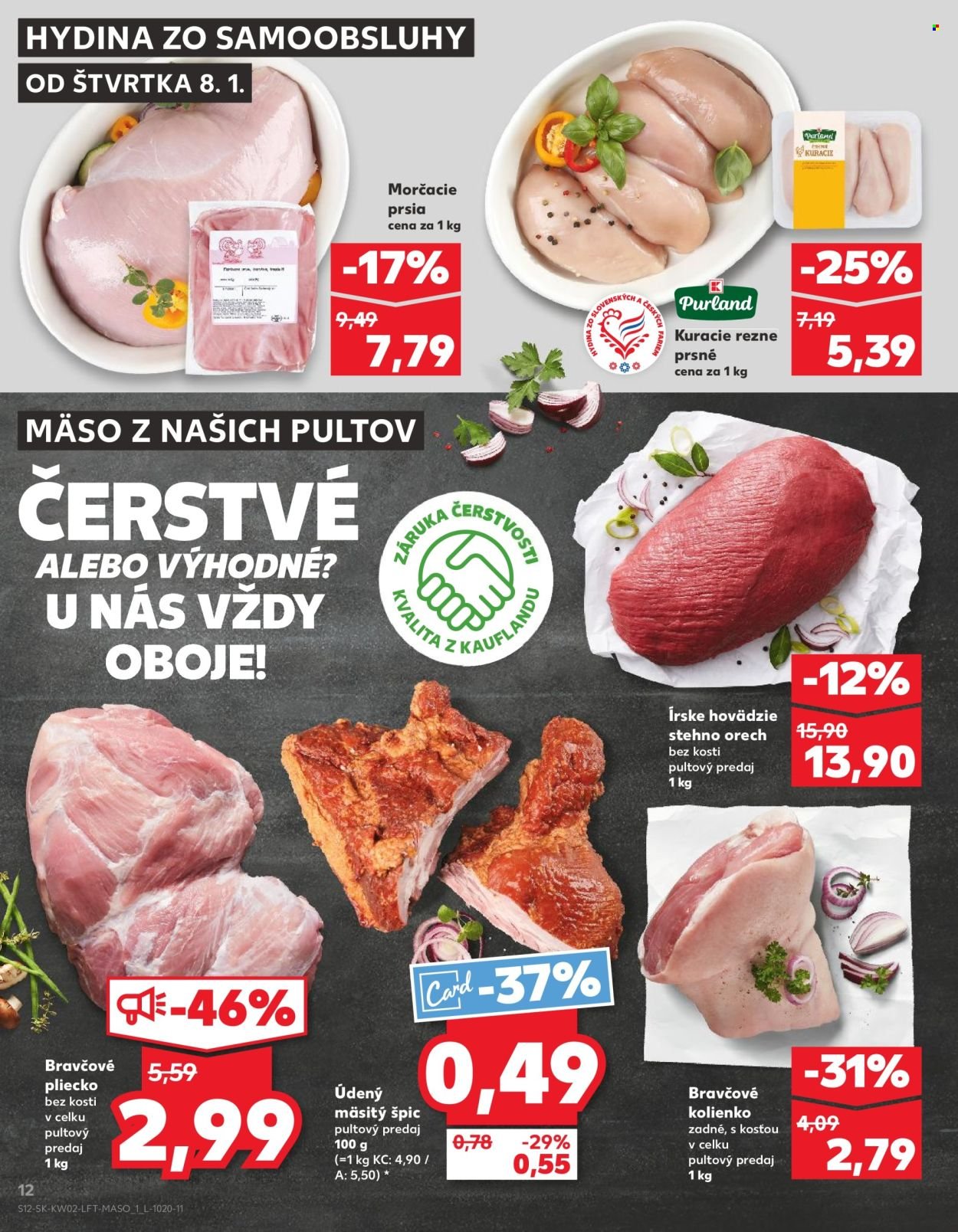 KAUFLAND leták - Od štvrtka 8.1.2026 (2026-01-08 - 2026-01-14) | 12