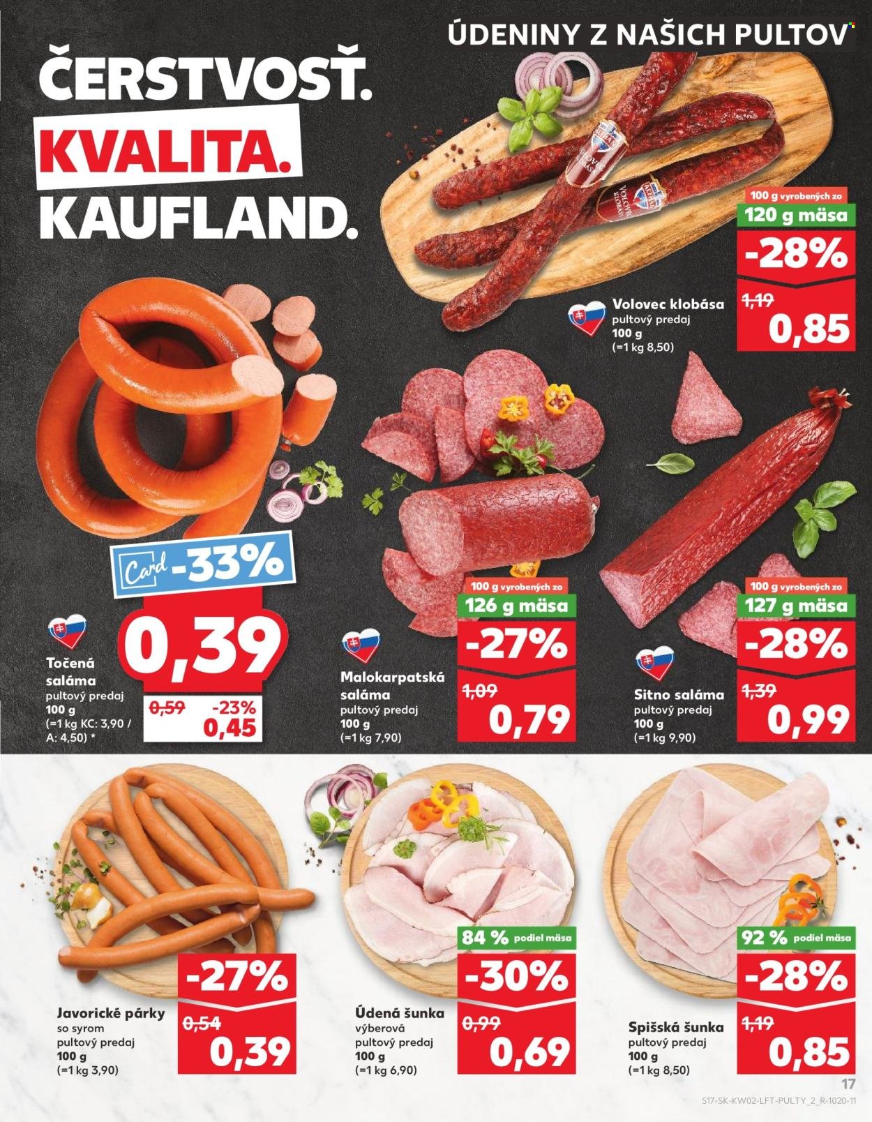 KAUFLAND leták - Od štvrtka 8.1.2026 (2026-01-08 - 2026-01-14) | 17