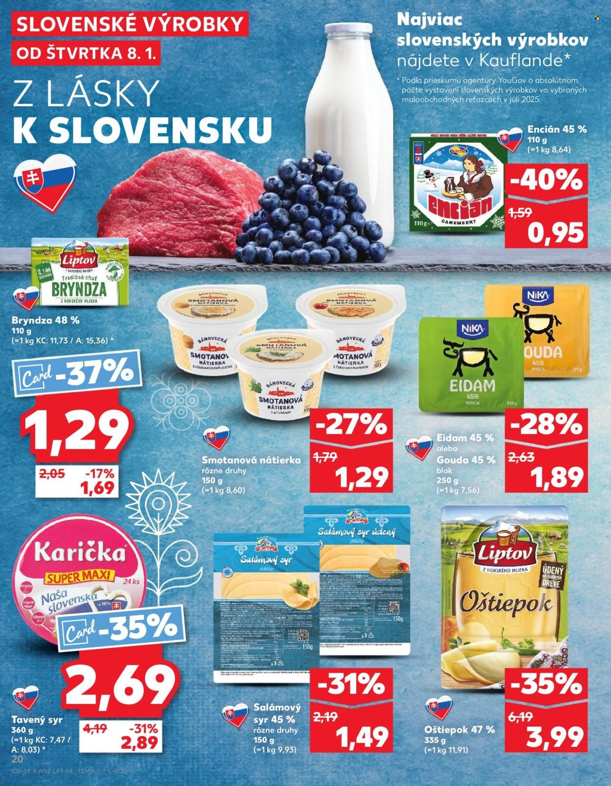 KAUFLAND leták - Od štvrtka 8.1.2026 (2026-01-08 - 2026-01-14) | 20