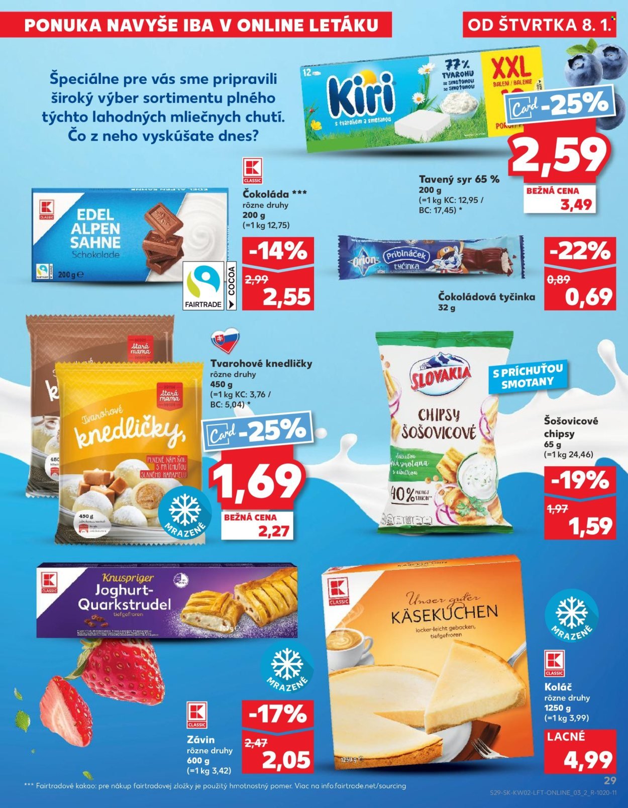 KAUFLAND leták - Od štvrtka 8.1.2026 (2026-01-08 - 2026-01-14) | 29
