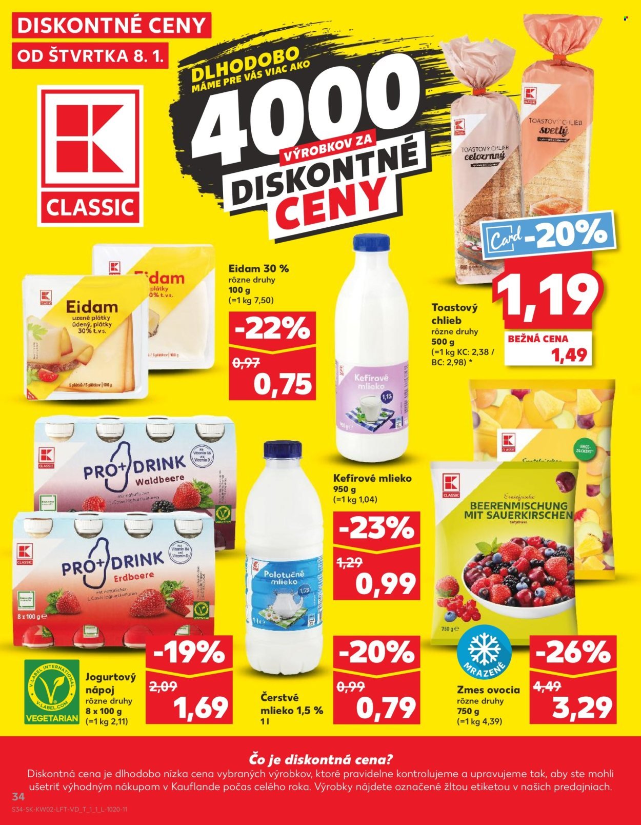 KAUFLAND leták - Od štvrtka 8.1.2026 (2026-01-08 - 2026-01-14) | 34
