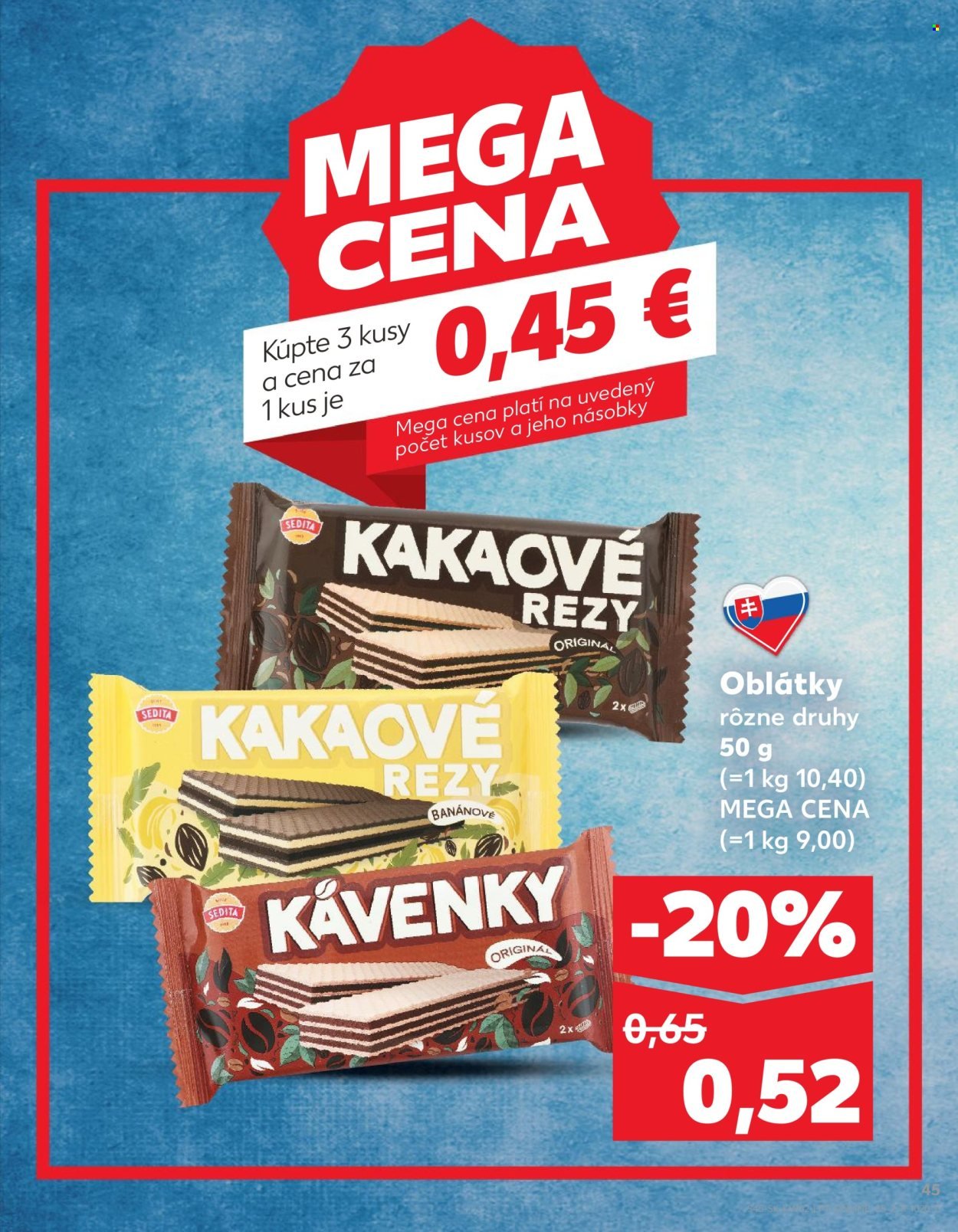 KAUFLAND leták - Od štvrtka 8.1.2026 (2026-01-08 - 2026-01-14) | 45