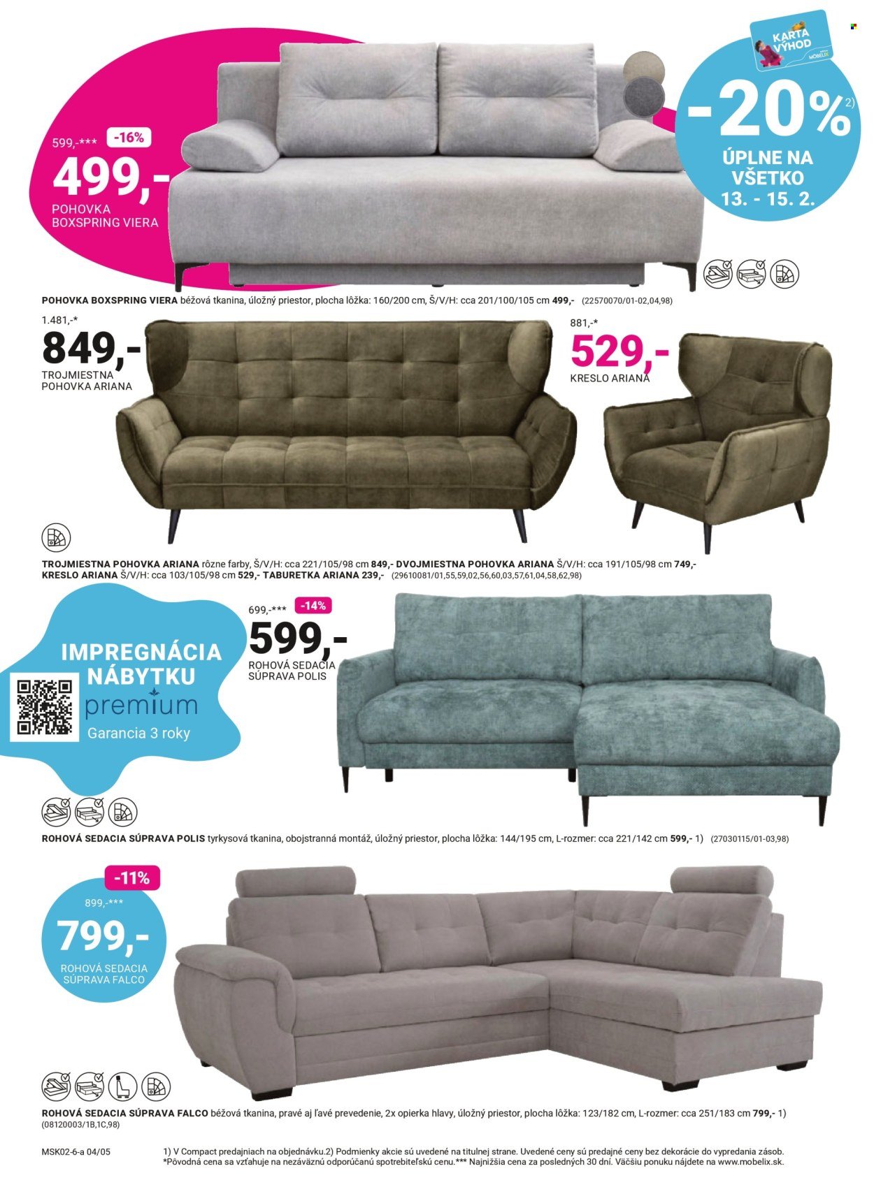 MÖBELIX leták - Aktuálny leták (2026-02-09 - 2026-03-08) | 4