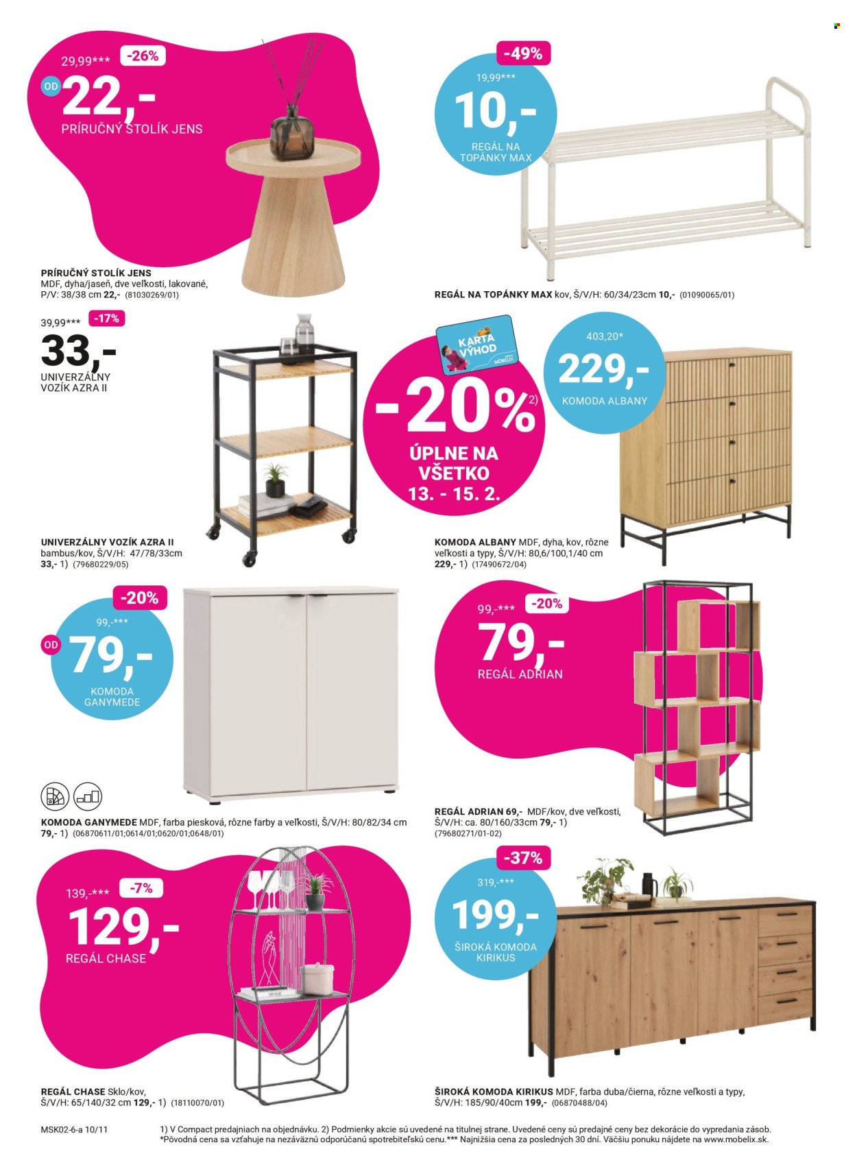 MÖBELIX leták - Aktuálny leták (2026-02-09 - 2026-03-08) | 8